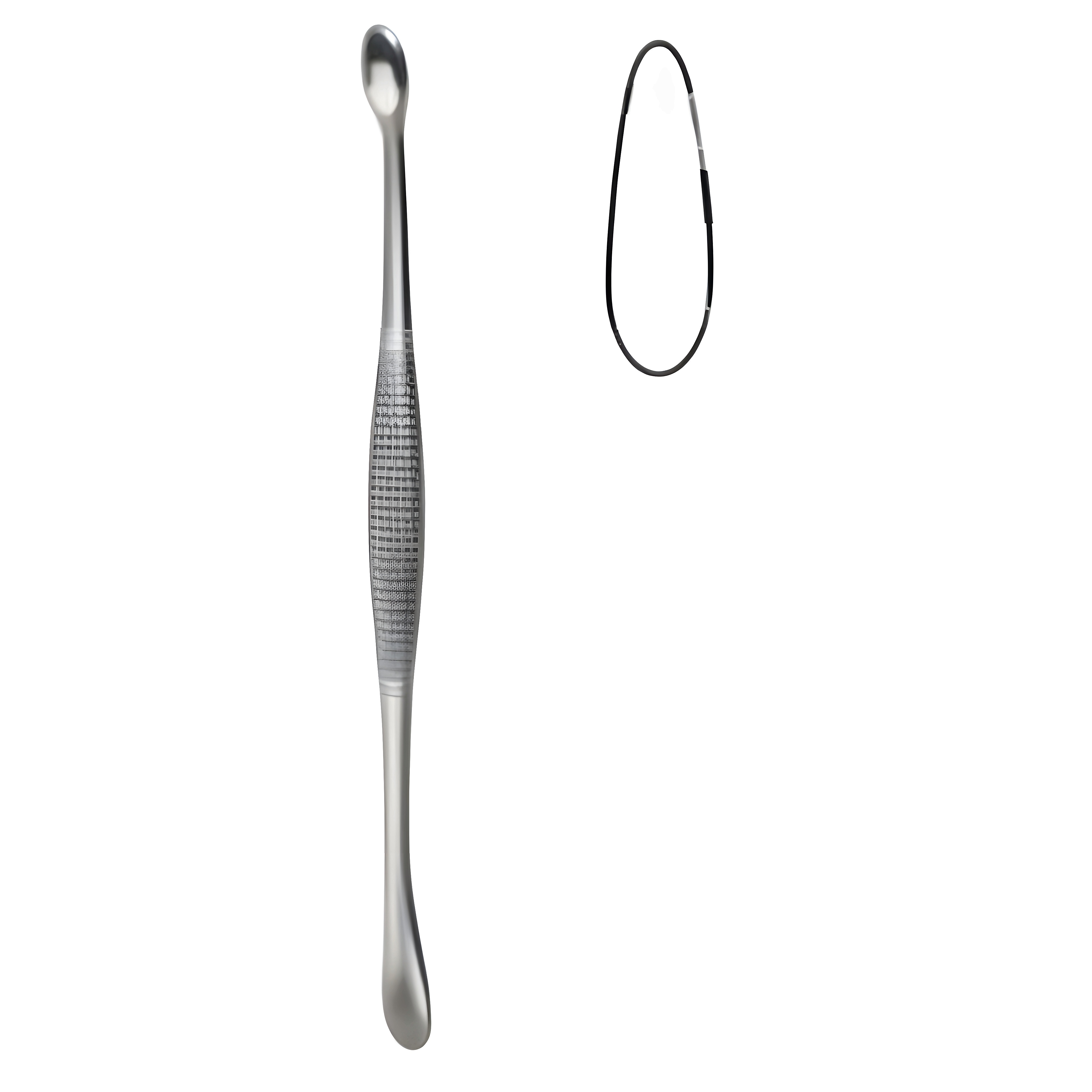 Volkmann double Curette sharp 17cm