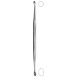 Bone Curette D/E oval/round 21cm