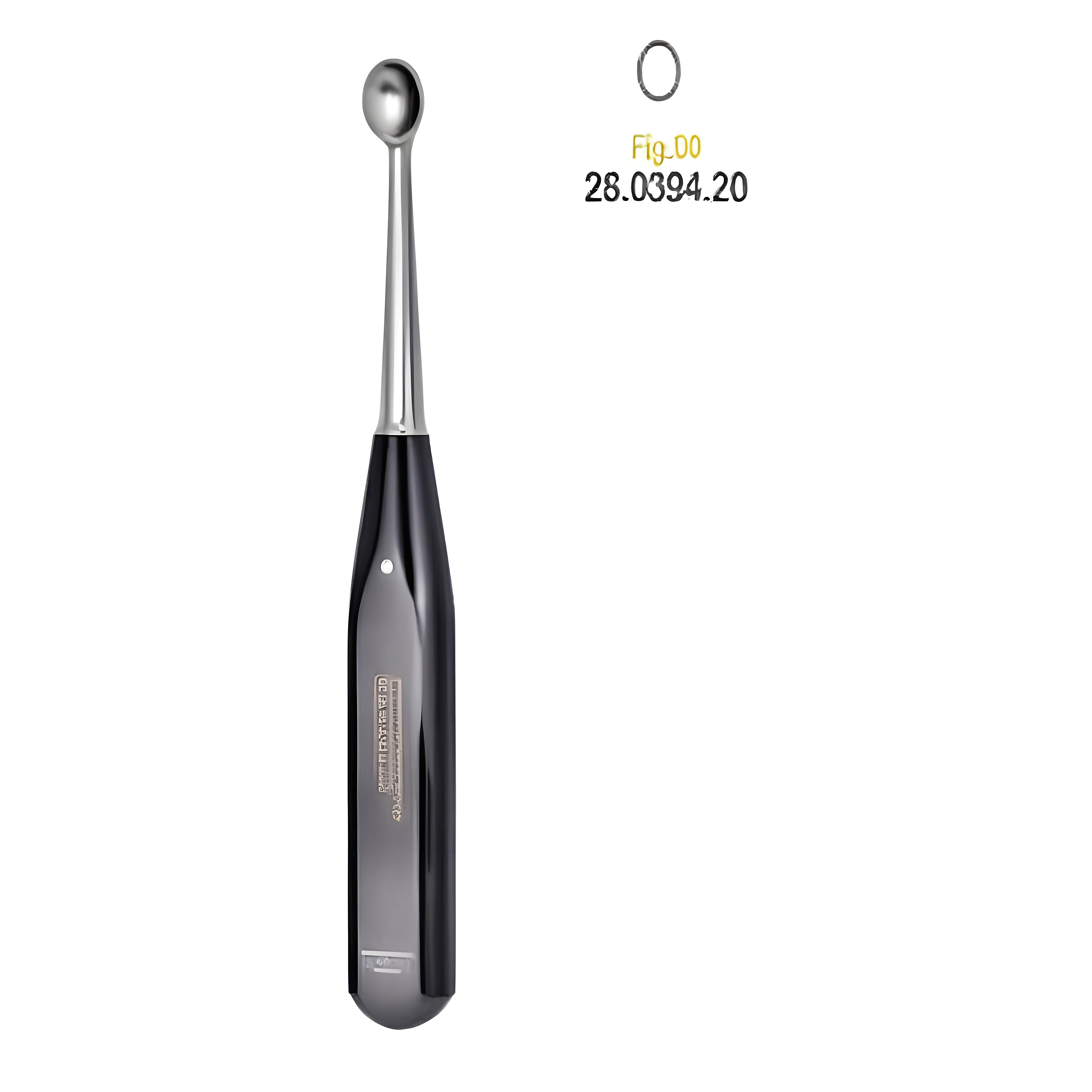 Volkmann Bone Curette Ferrozel 17cm Fig.00