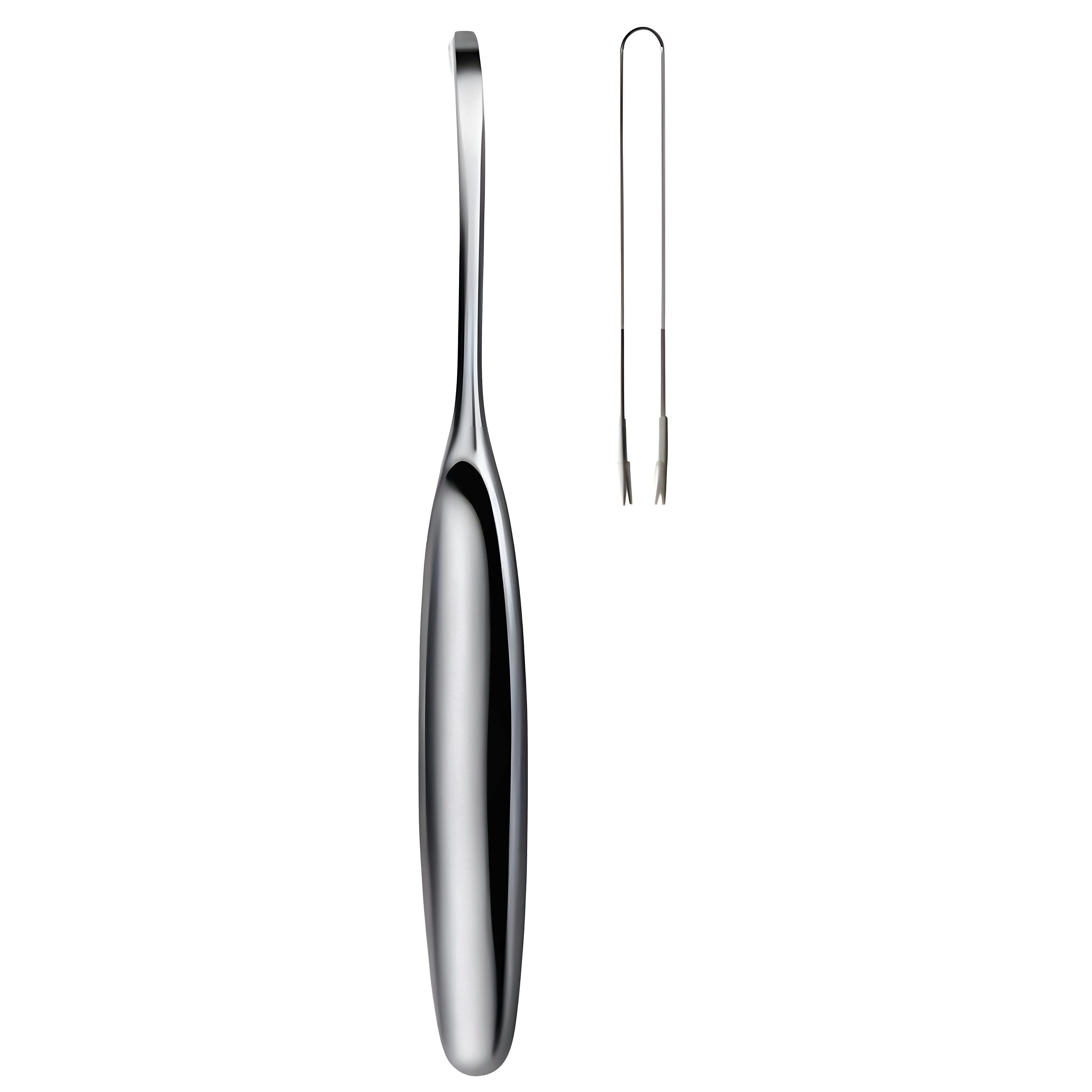 Martin Cushing Periosteal Raspatory 4mm 17cm
