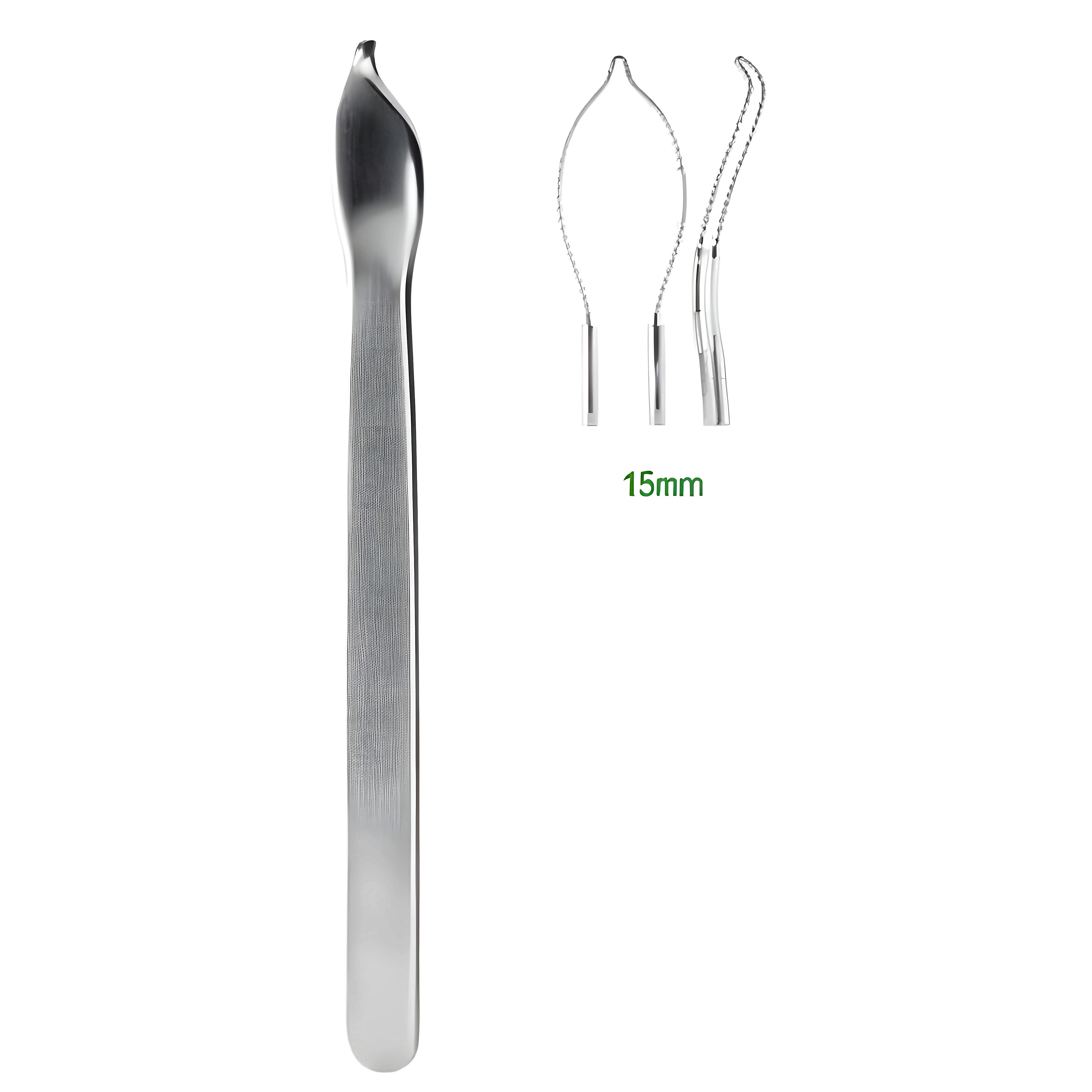Retractor Hohmann 15mm, 16cm