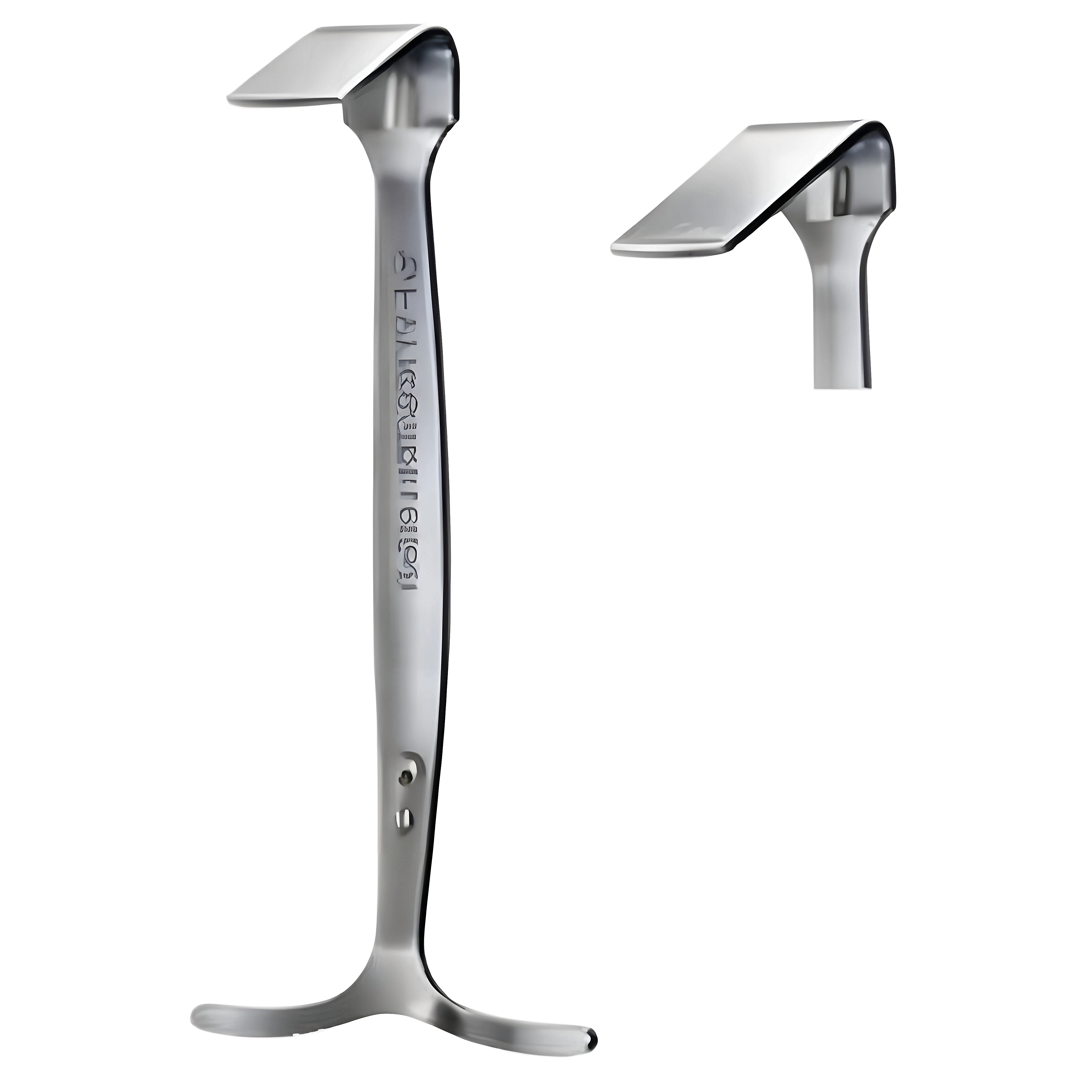 Smillie Meniscus Retractor angled 48x19mm, 14.5cm