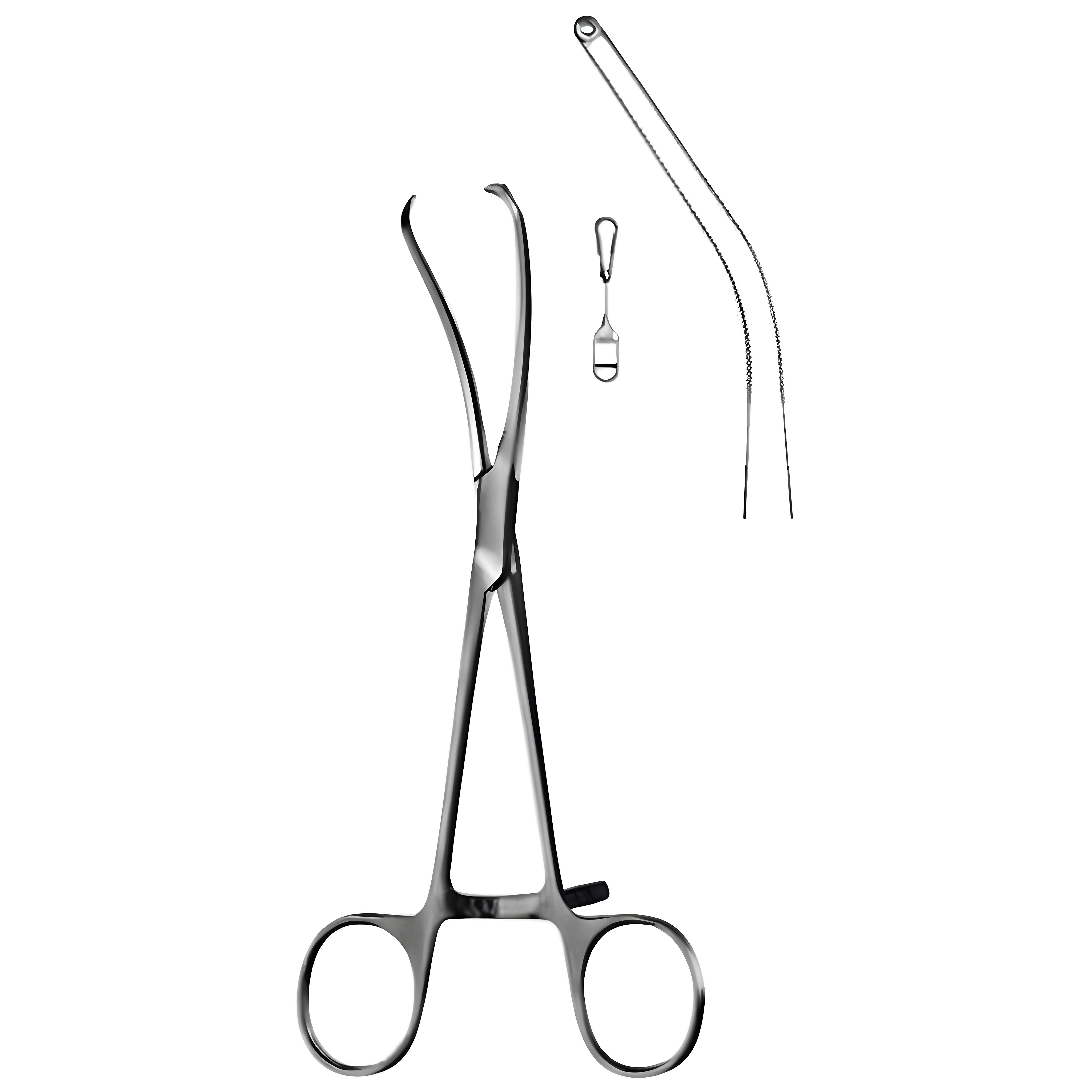 Meyer Repostion Fcps w/ drill guide 1mm, 17cm