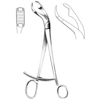 VERBRUGGE Bone Holding Fcps 27cm