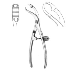 Self Centering Bone Holding Fcps 24cm