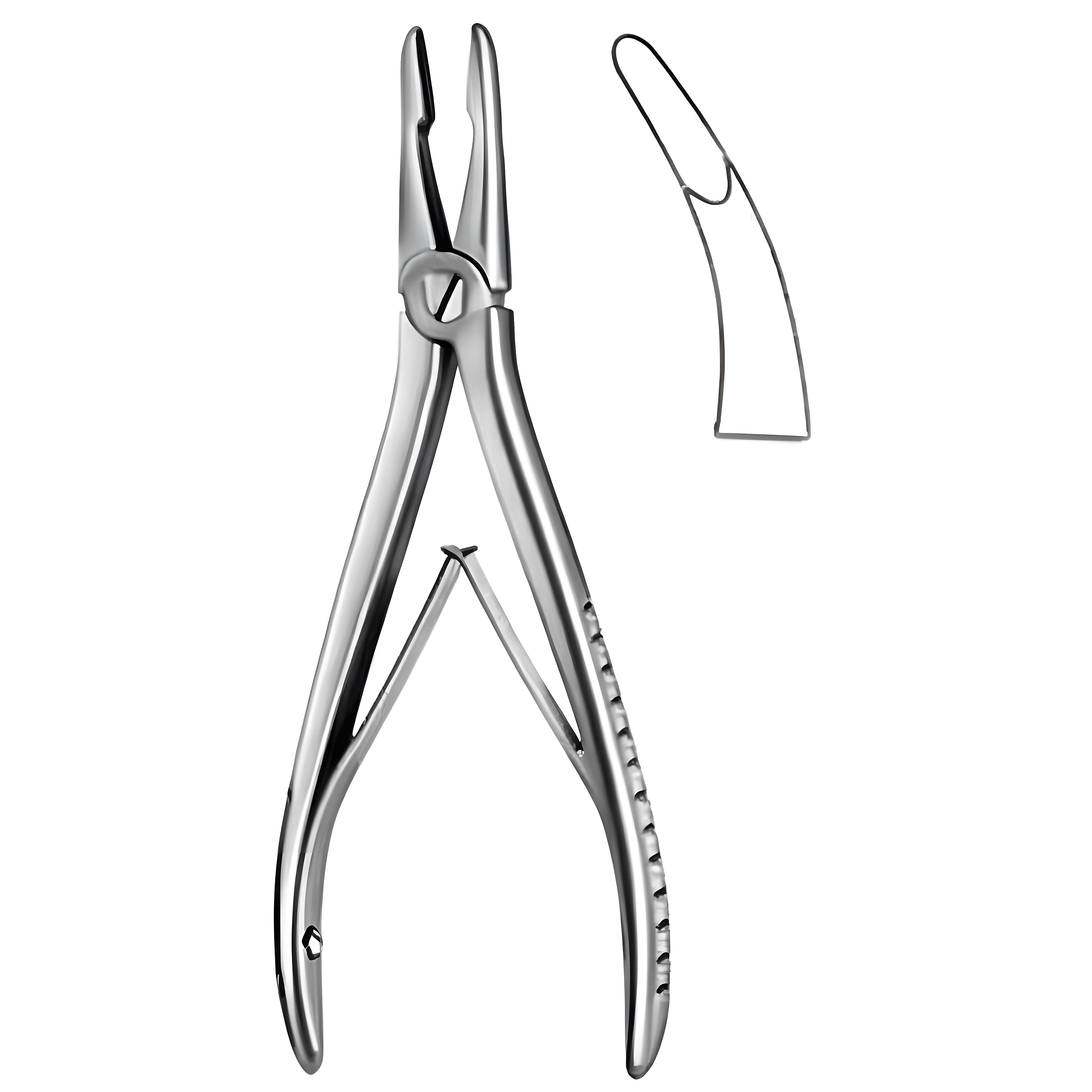 Jansen Bone Rongeur S/J full cvd 18cm