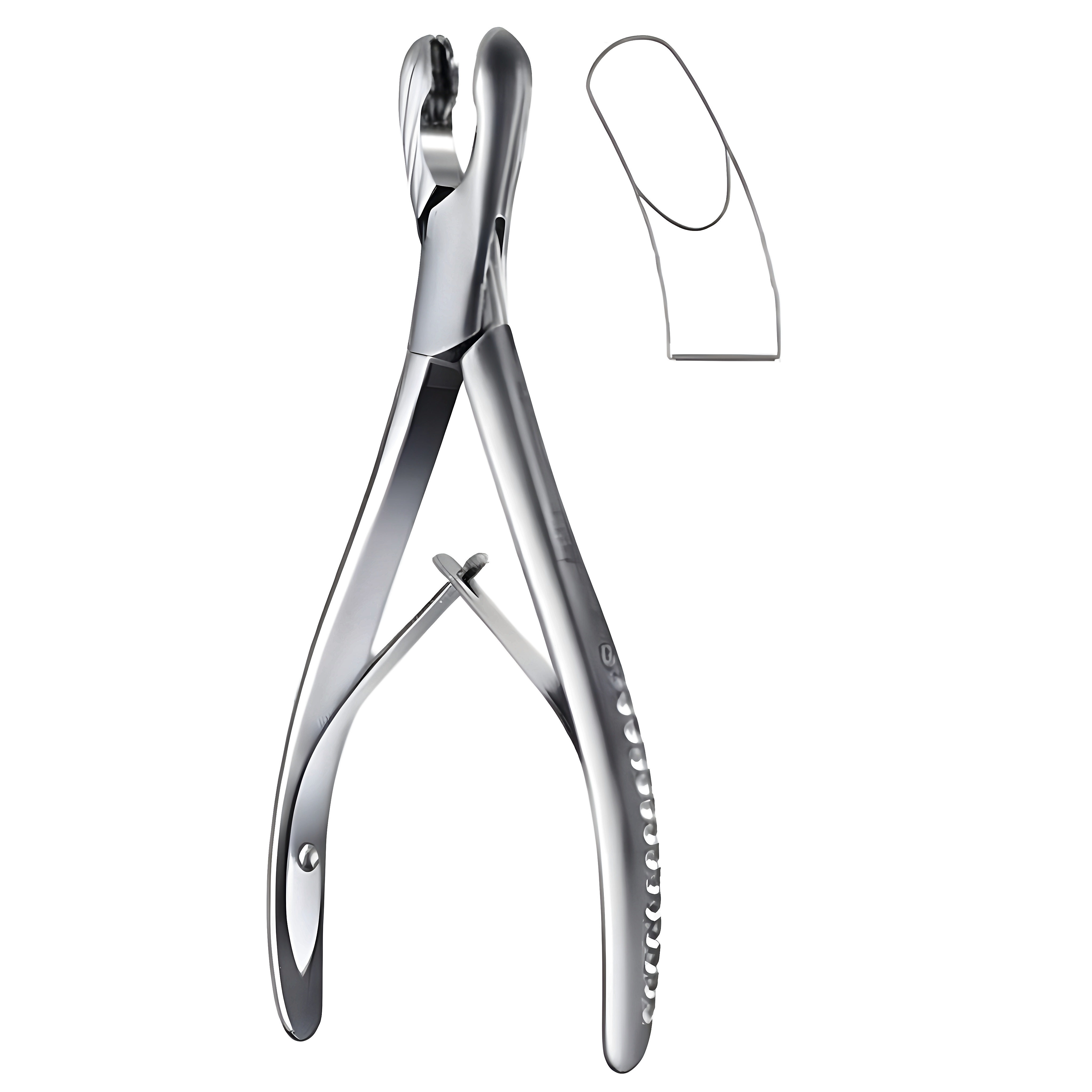 Luer Bone Rongeur cvd 17cm