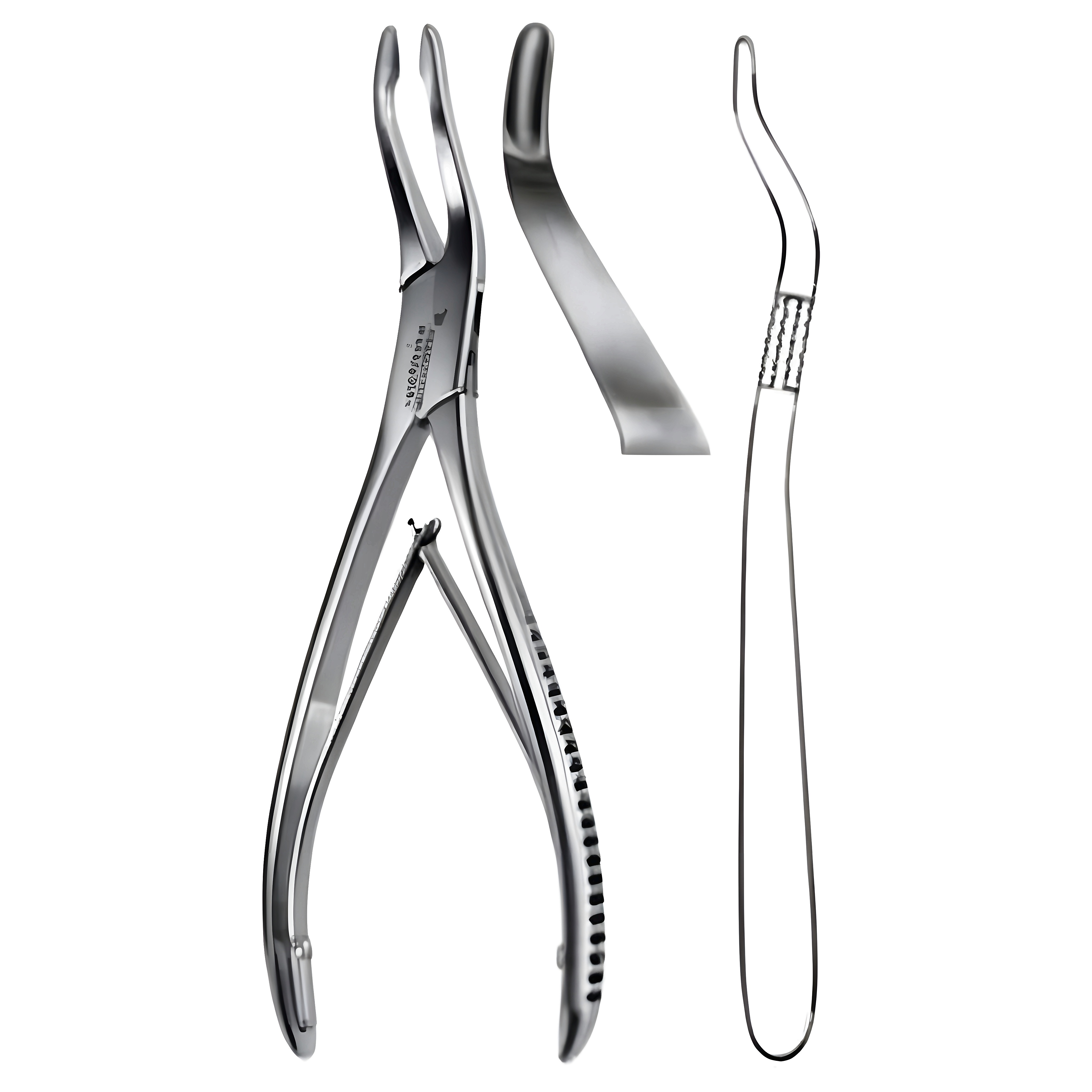 Jansen Bone Rongeur bayonet, cvd 4mm, 19cm
