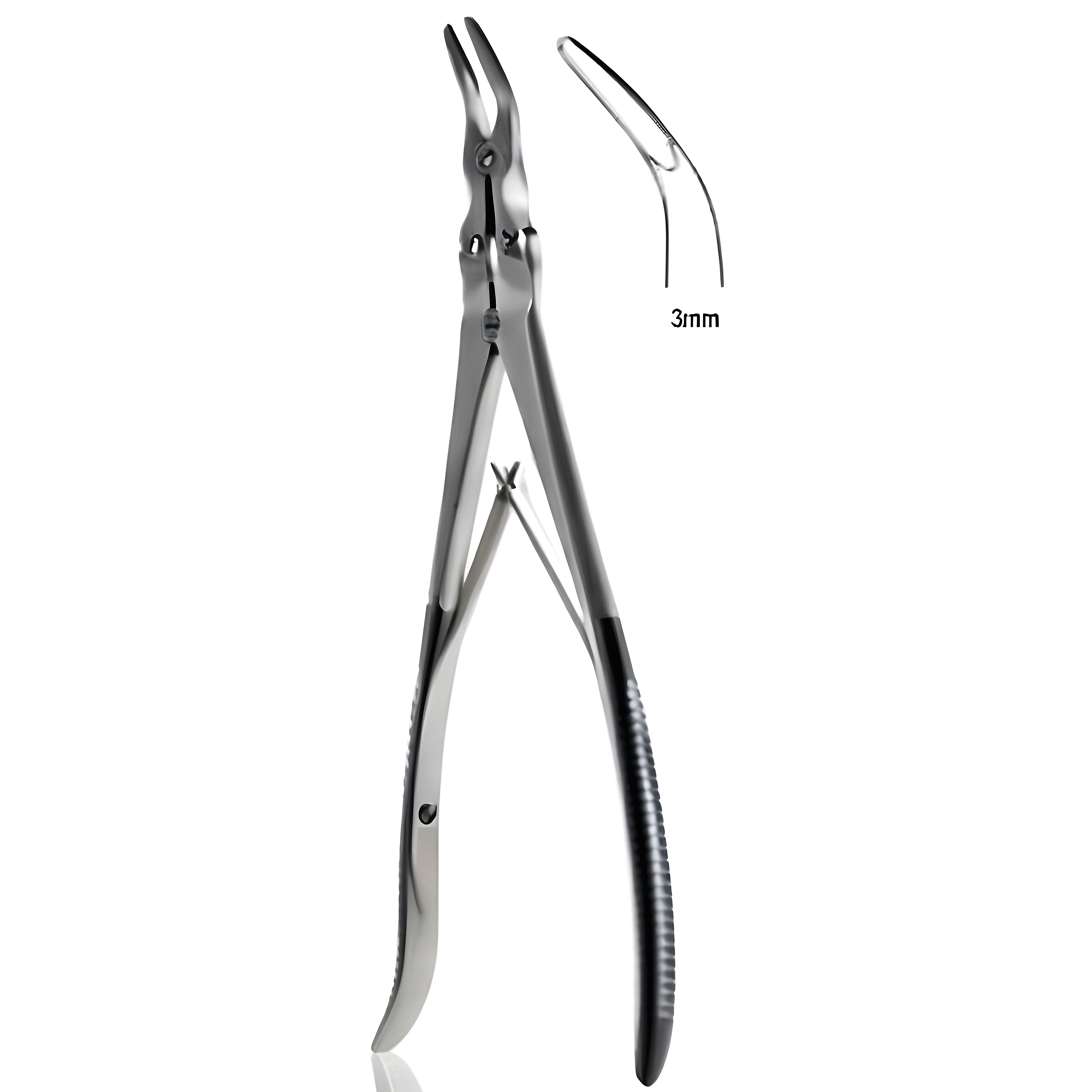 Smith Peterson Lami. Rongeur st.cvd 3mm, 24cm