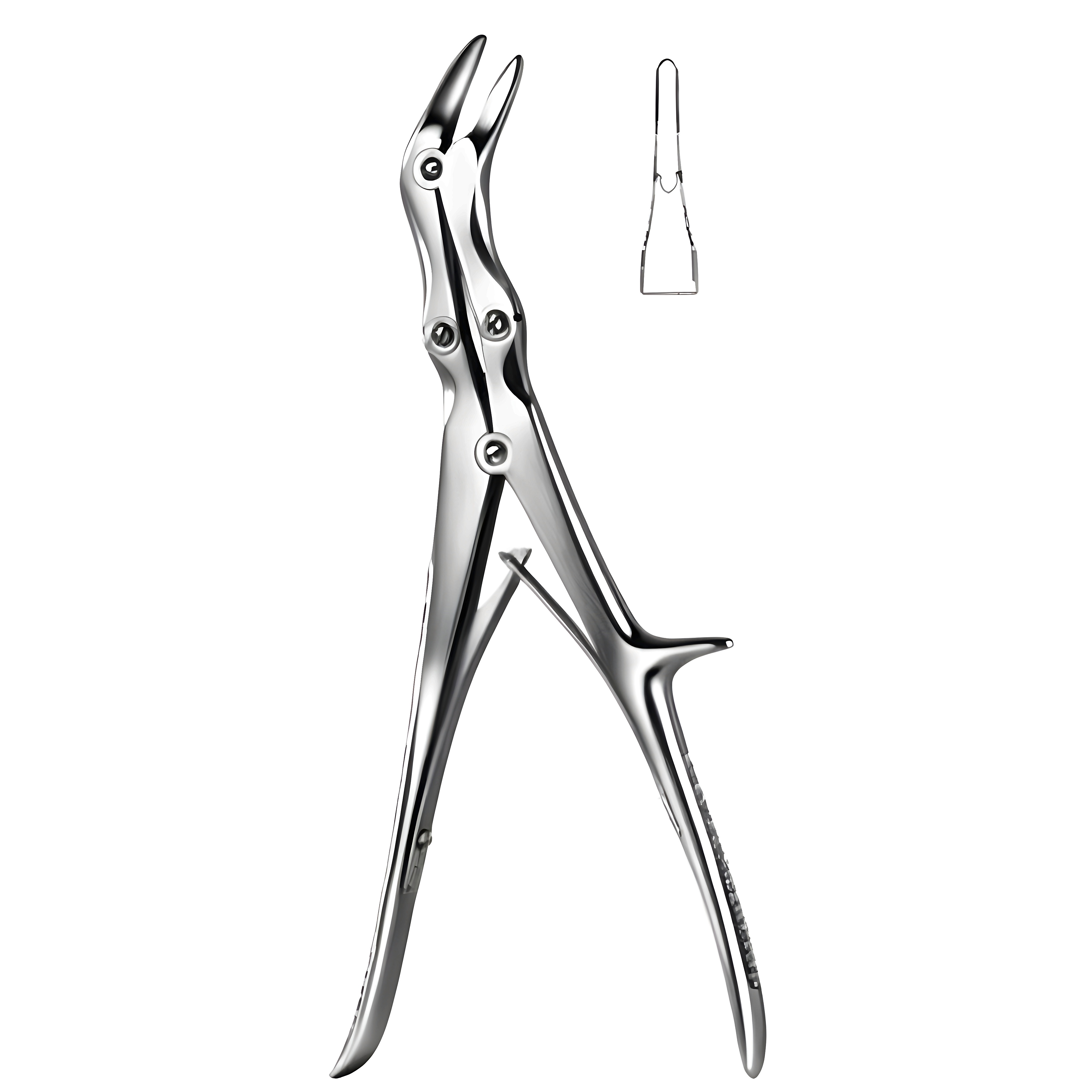 Echlin Bone Rongeur angular 2mm, 23cm