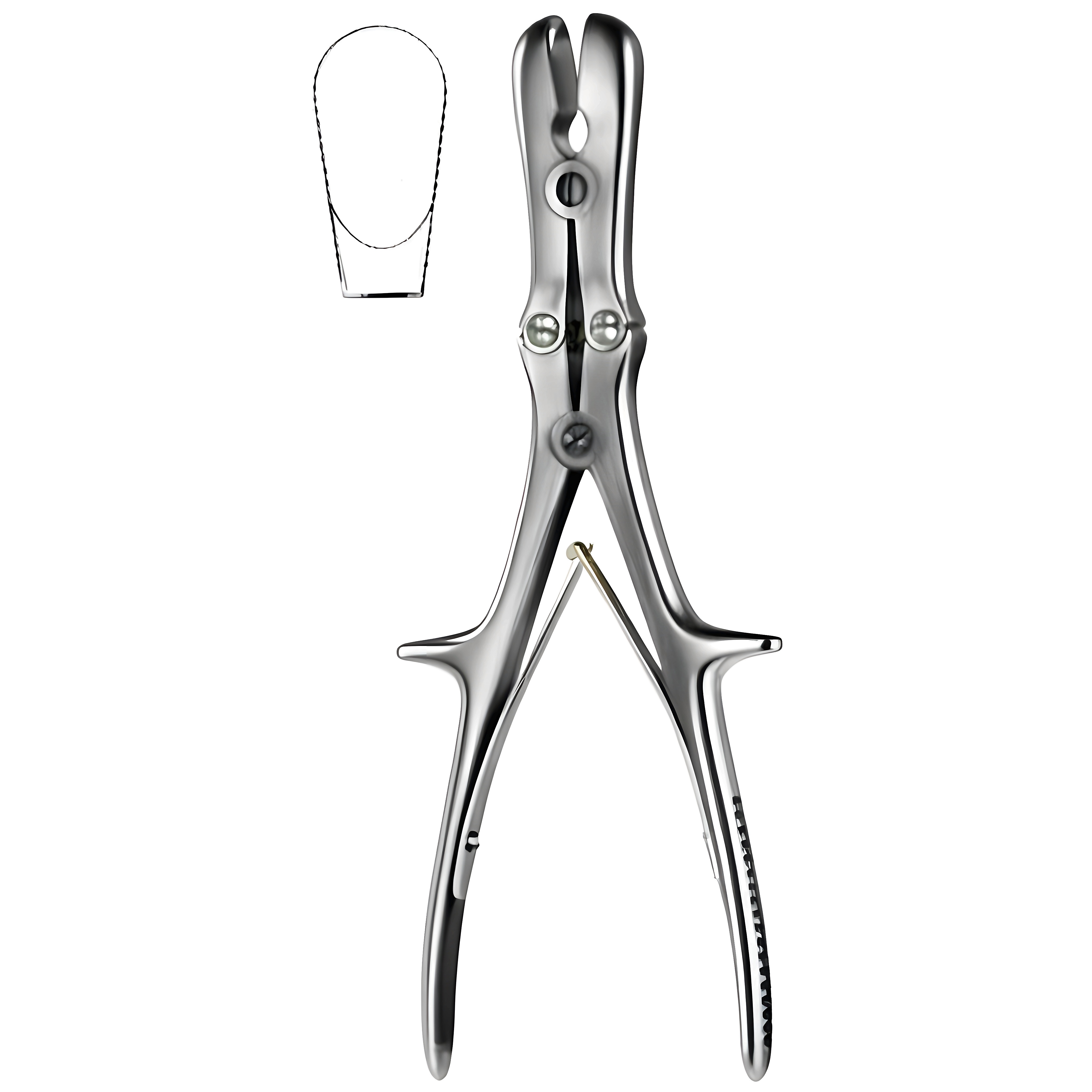 Stille Luer Bone Rongeur str 23cm