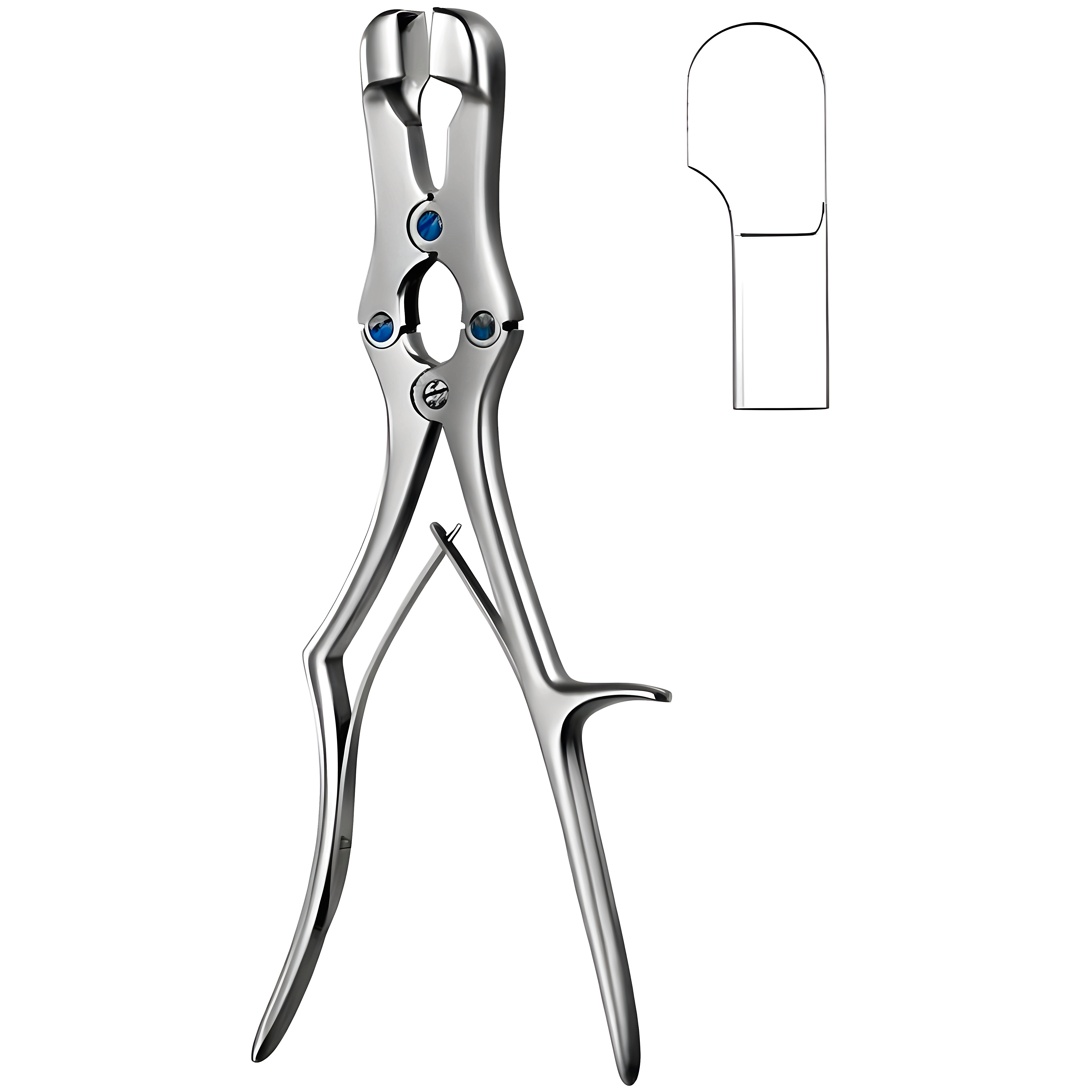 Sauerbruch Bone Rongeur Round 30cm