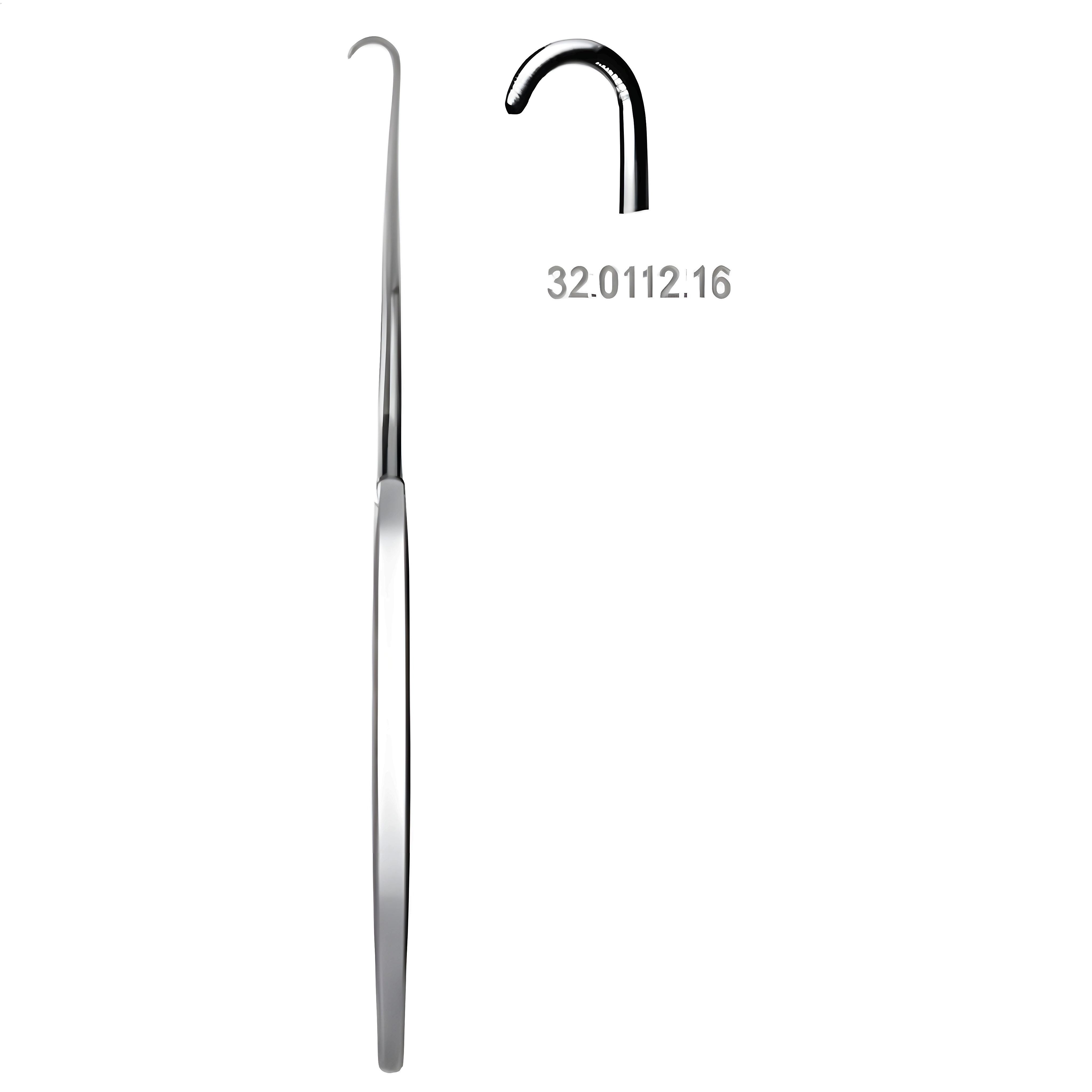 Iterson Trachea Hook blunt 16cm