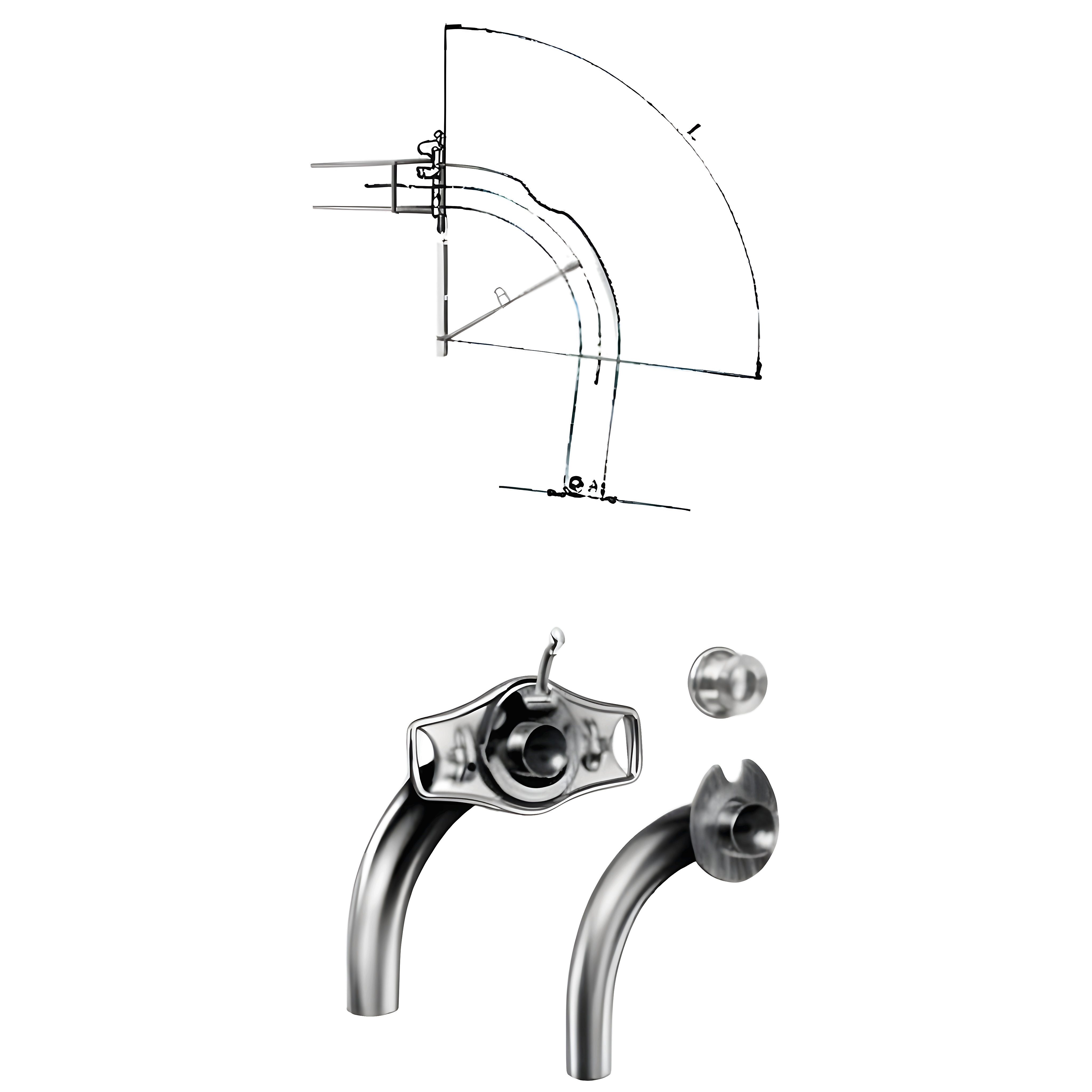 Tracheotomy Tube silver 