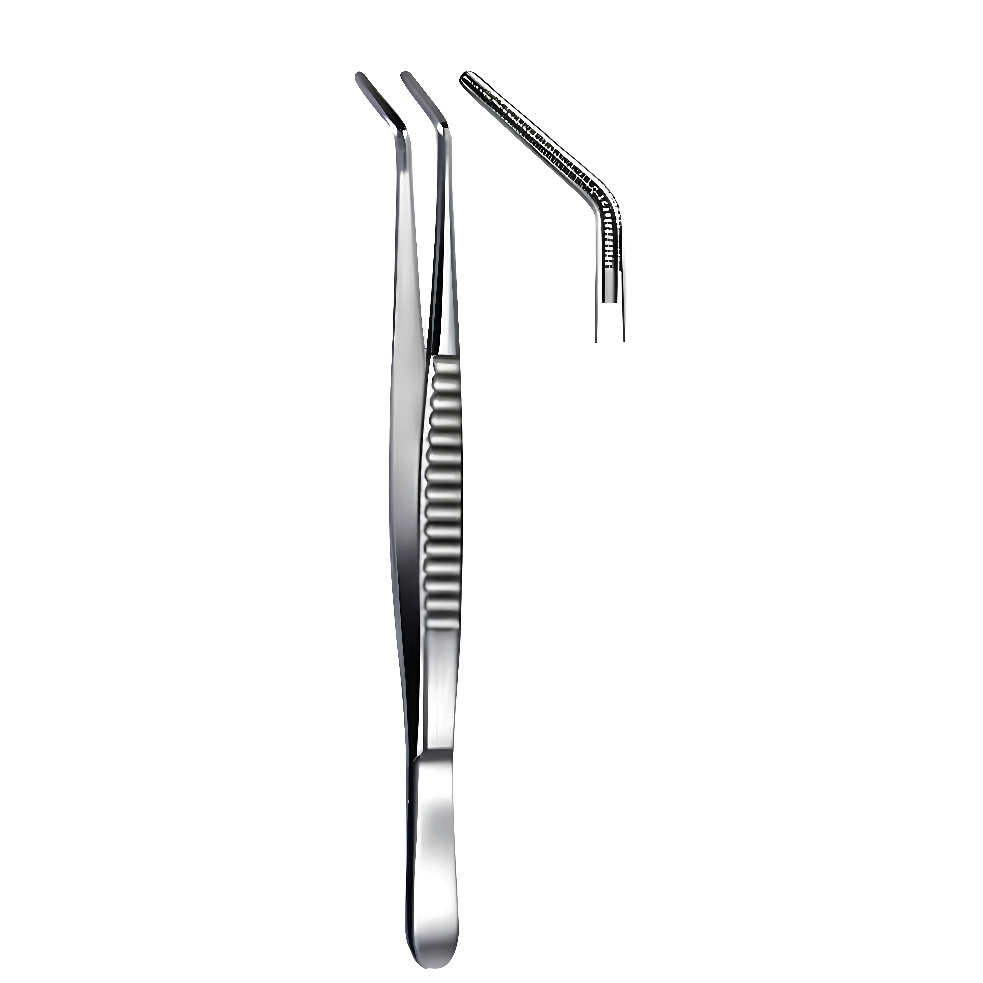DeBakey Atraumatic Tissue Fcps 2mm ang. 24cm
