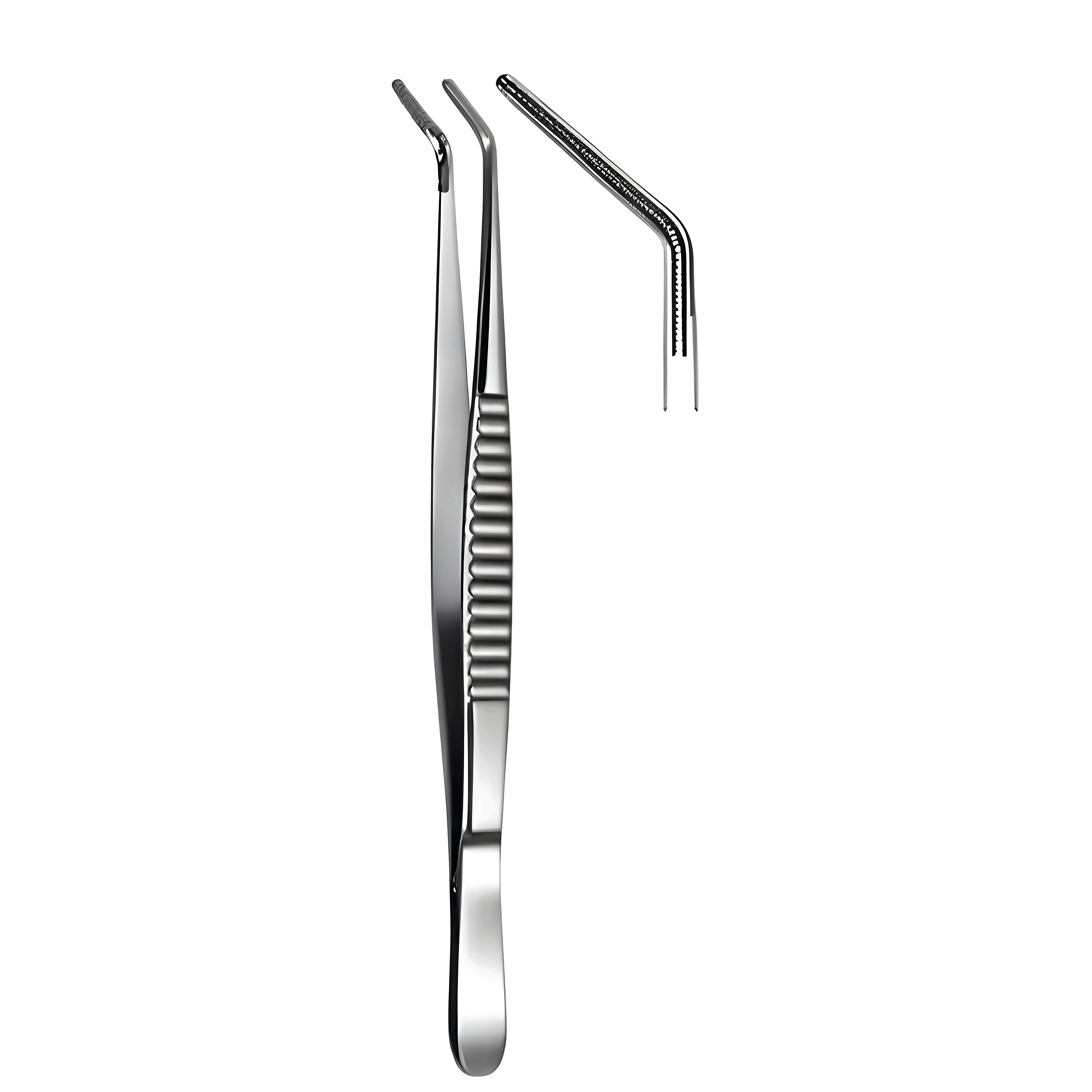 DeBakey Atraumatic Tissue Fcps 2mm ang. 30cm
