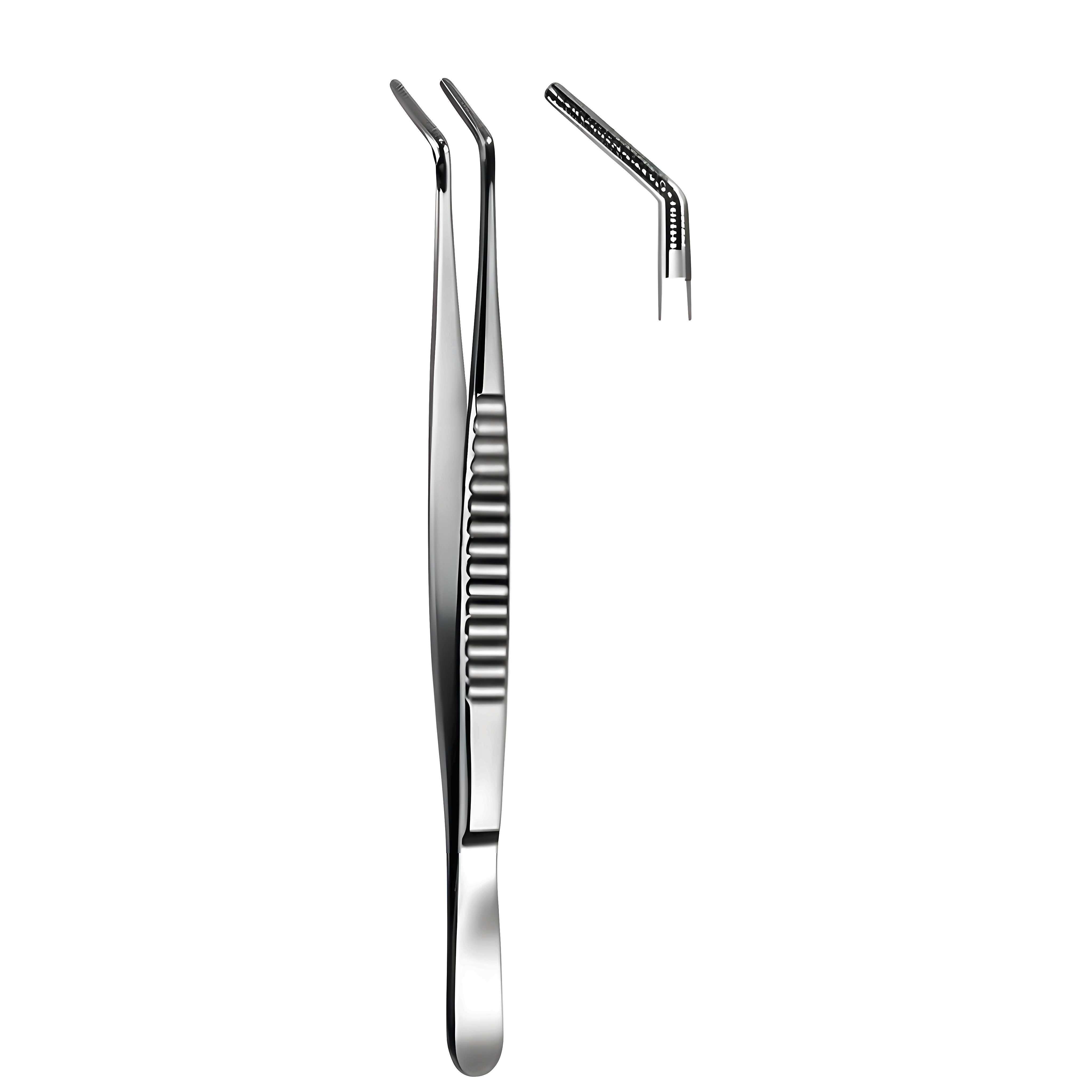 DeBakey Atraumatic Tissue Fcps 2mm ang. 16cm