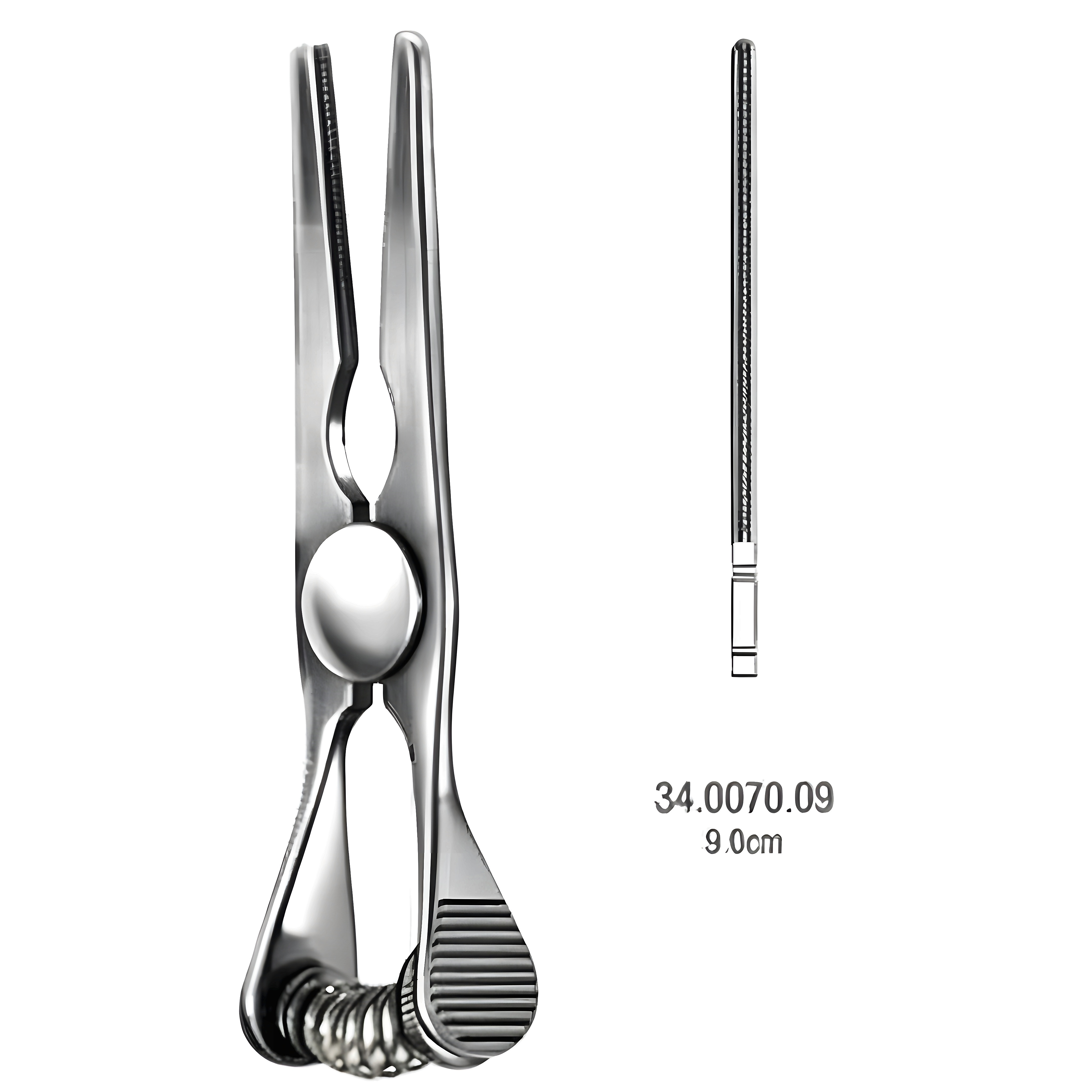 Glover Atraumatic Bulldog clamp str 9.0cm
