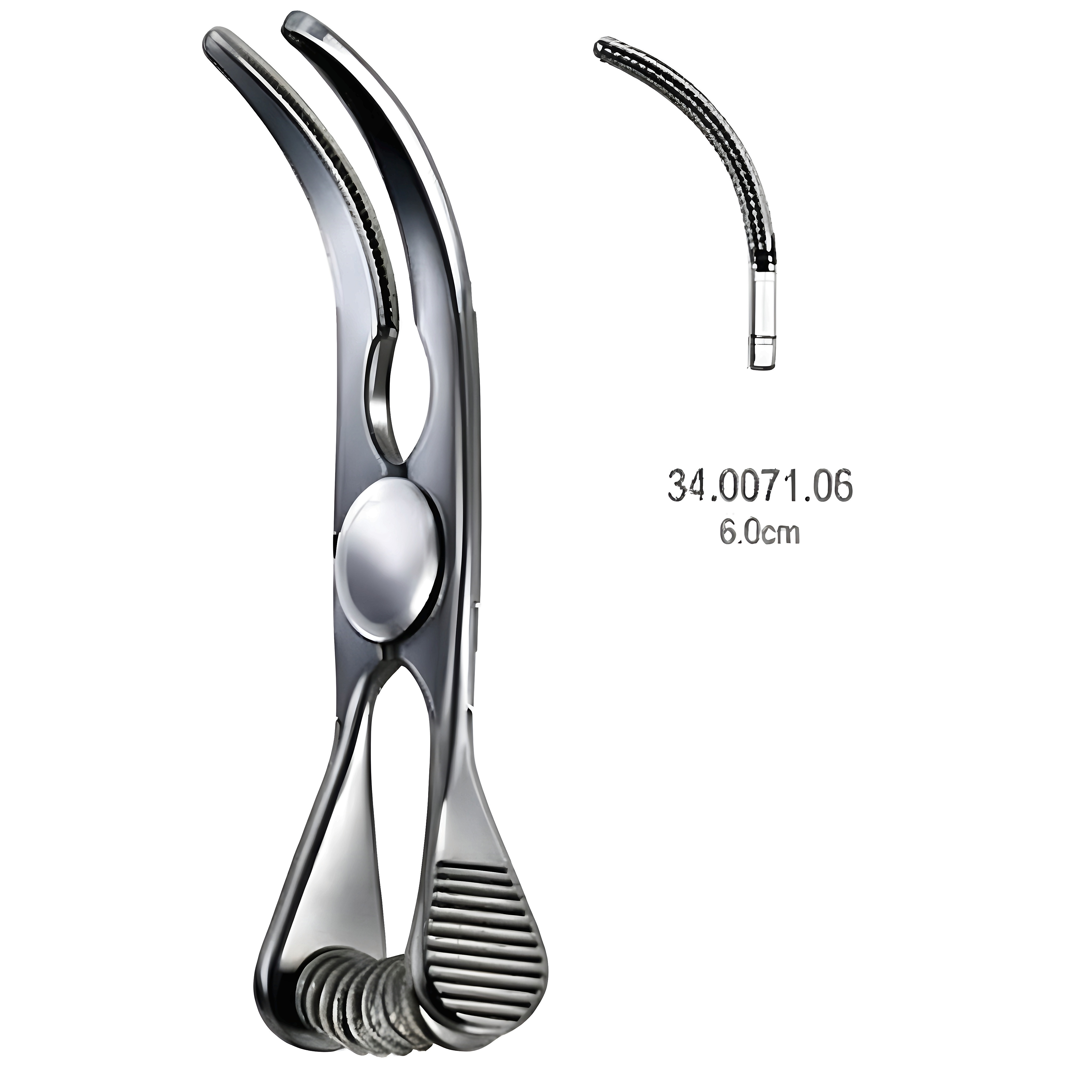 Glover Atraumatic Bulldog clamp cvd 5.5cm