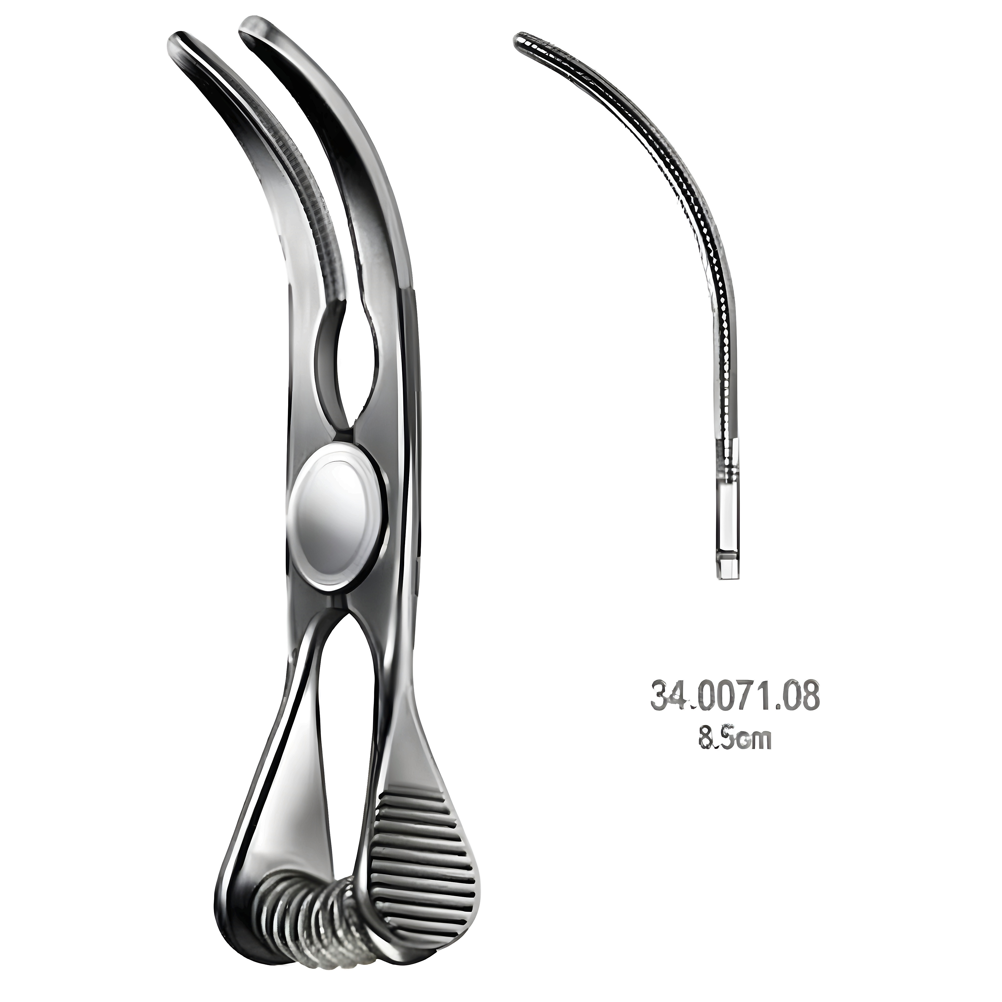 Glover Atraumatic Bulldog clamp cvd 8.5cm