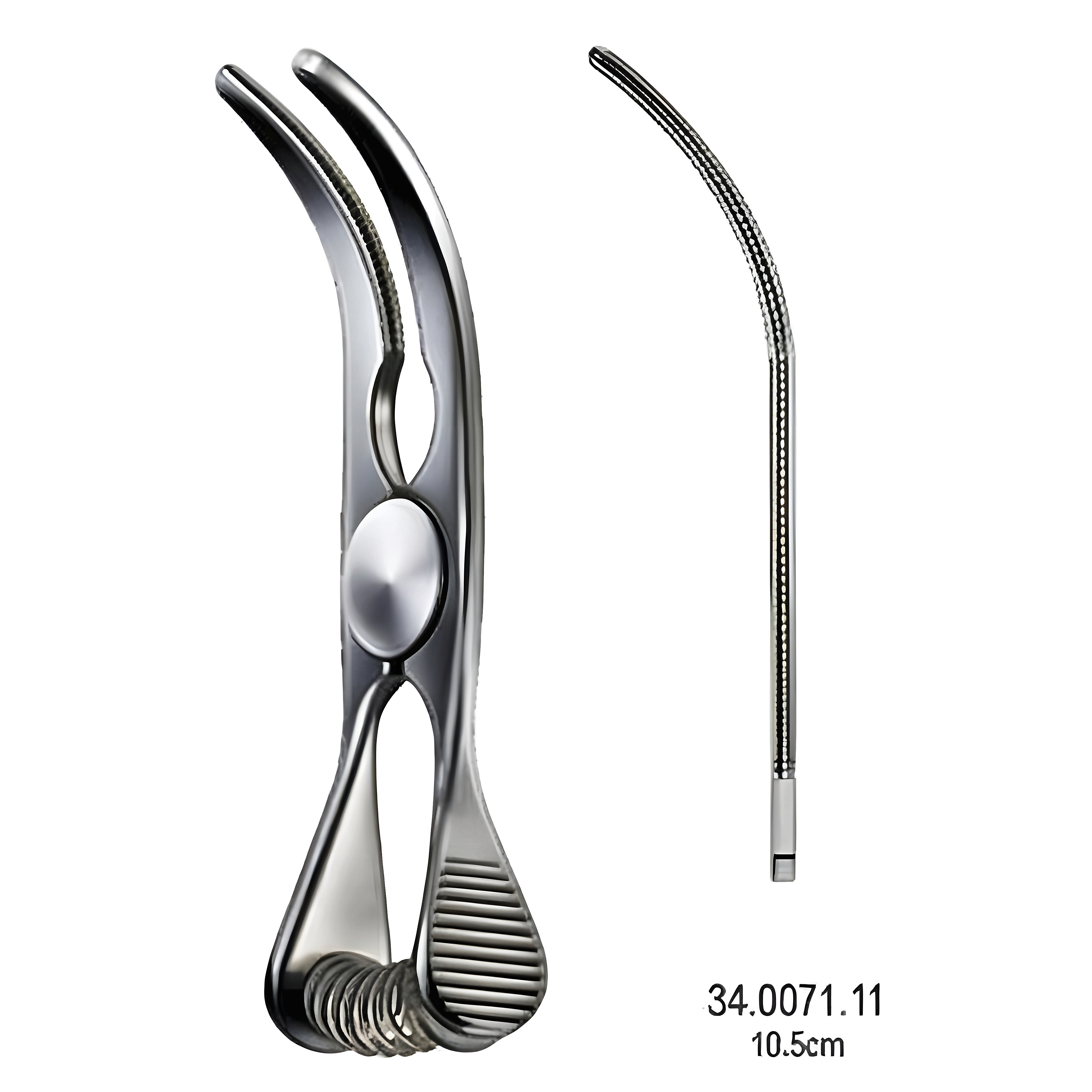 Glover Atraumatic Bulldog clamp cvd 10.5cm