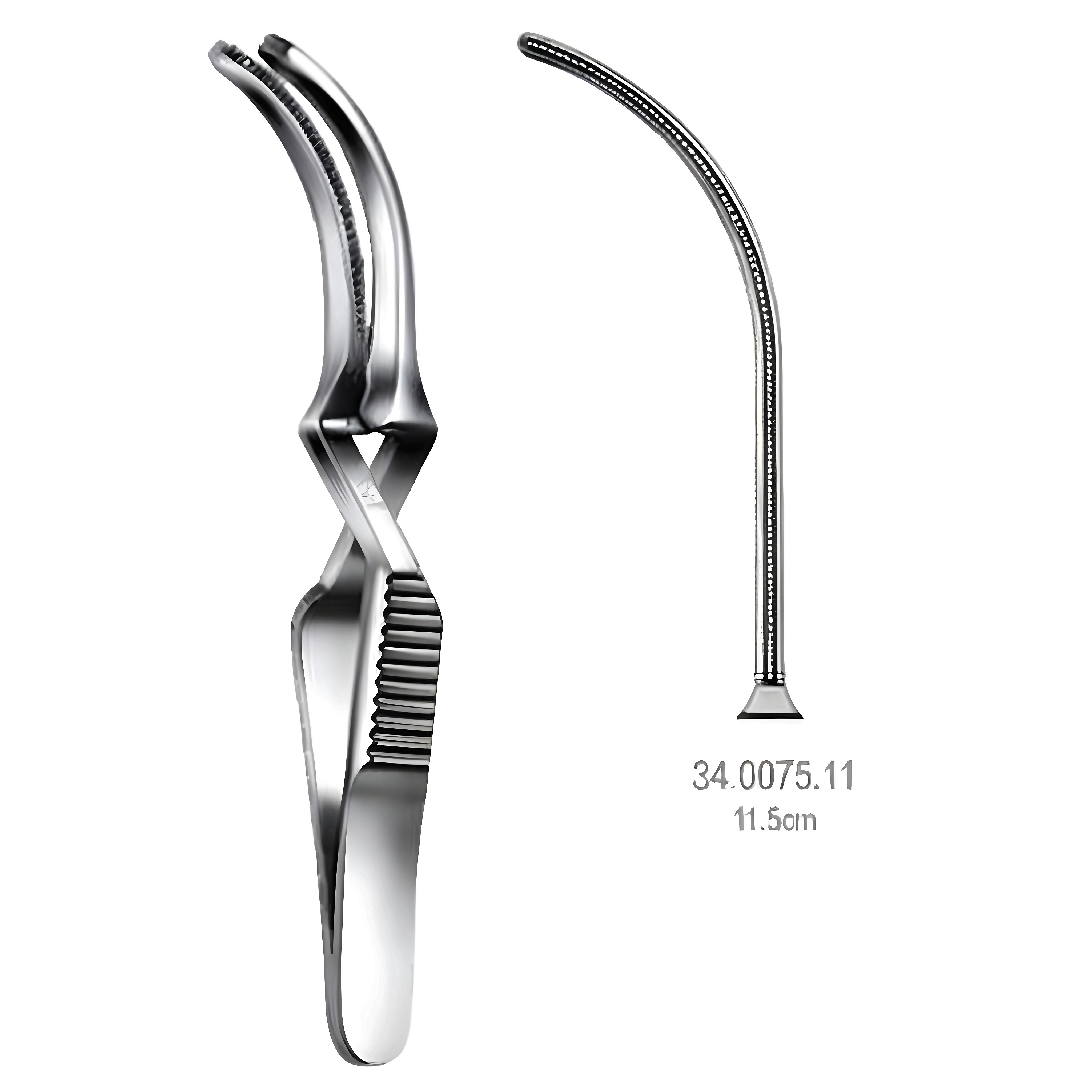 DeBakey Bulldog clamp Atrauma cvd 12cm