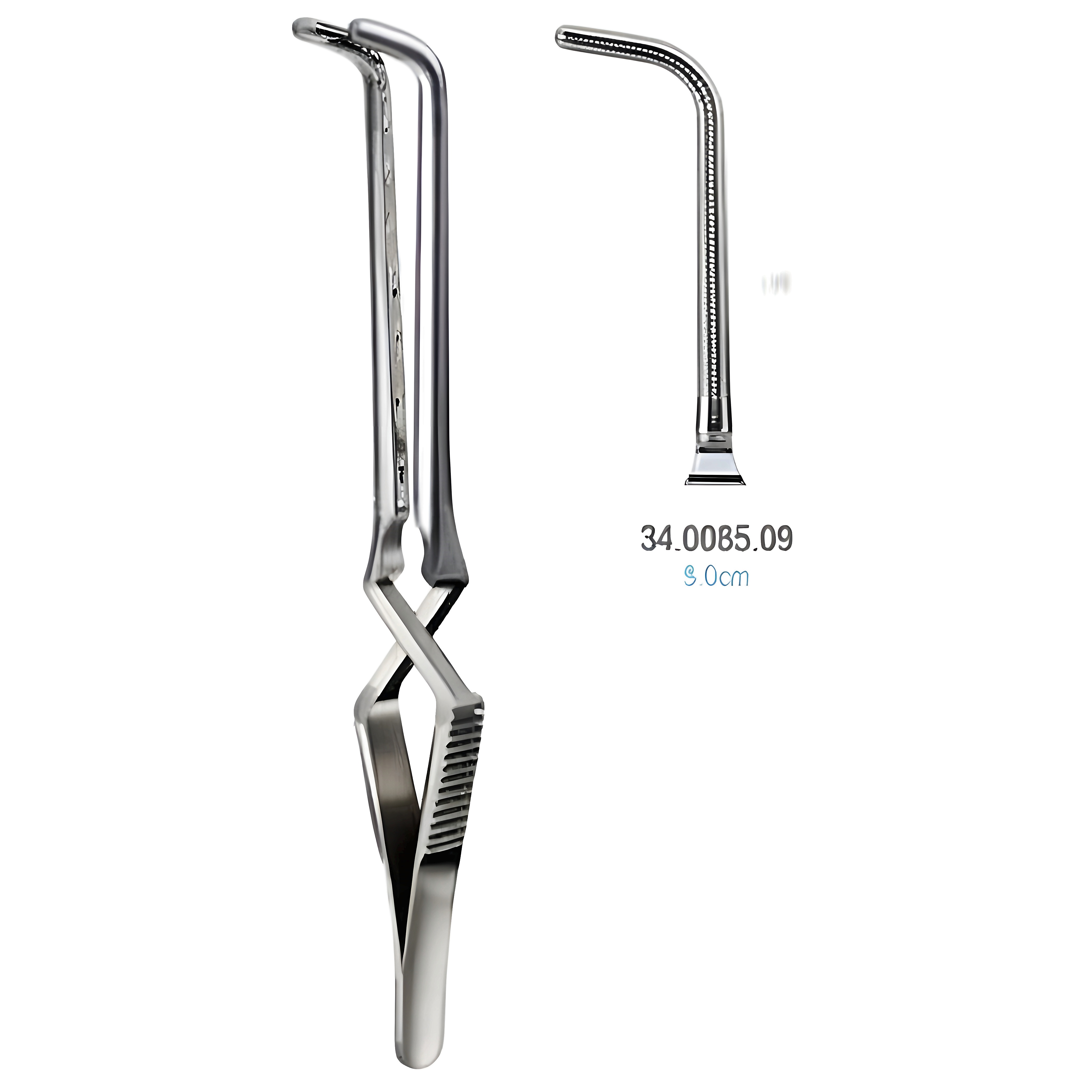 Gregory soft Atrauma Bulldog Clamp ang. 9cm