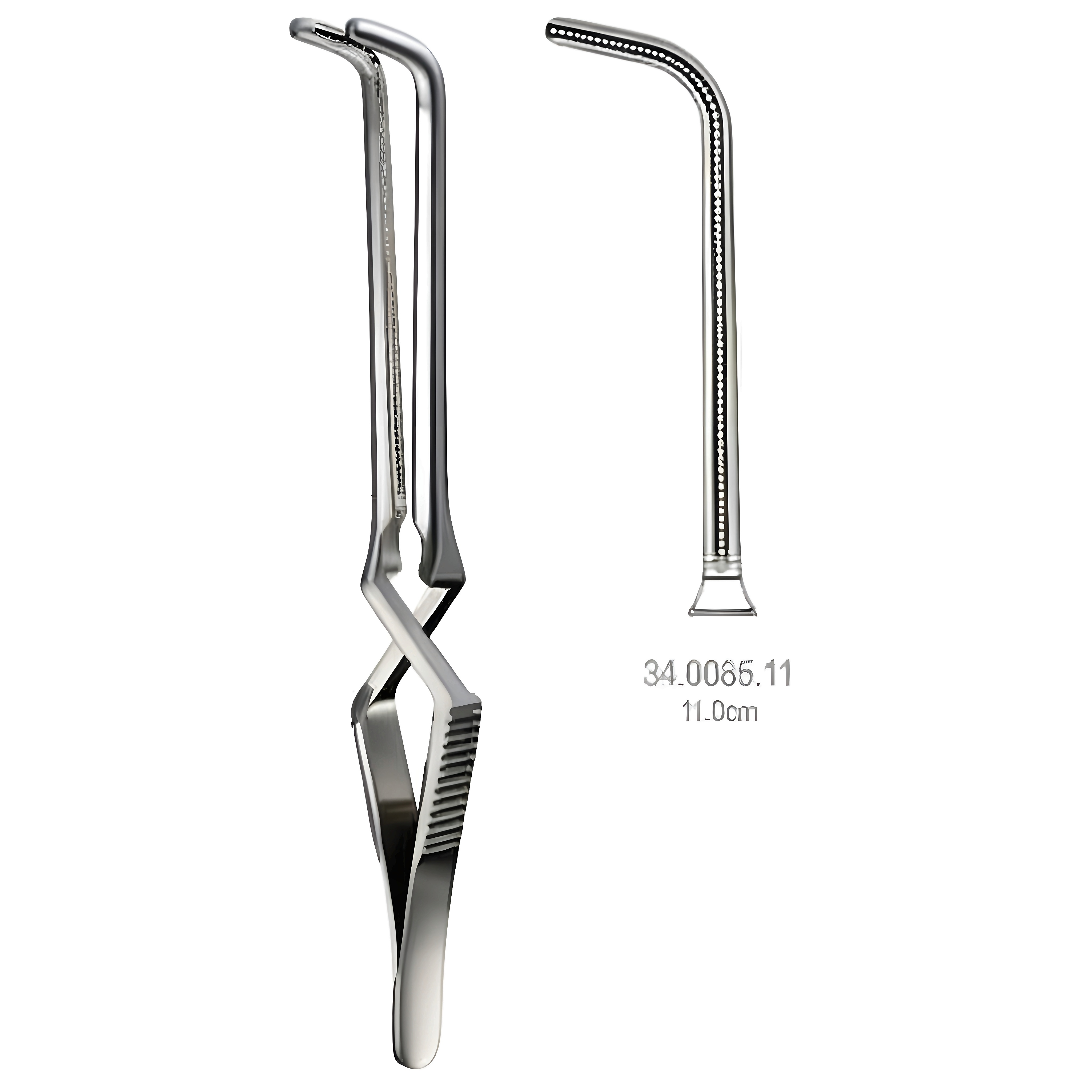 Gregory soft Atrauma Bulldog Clamp ang. 11cm