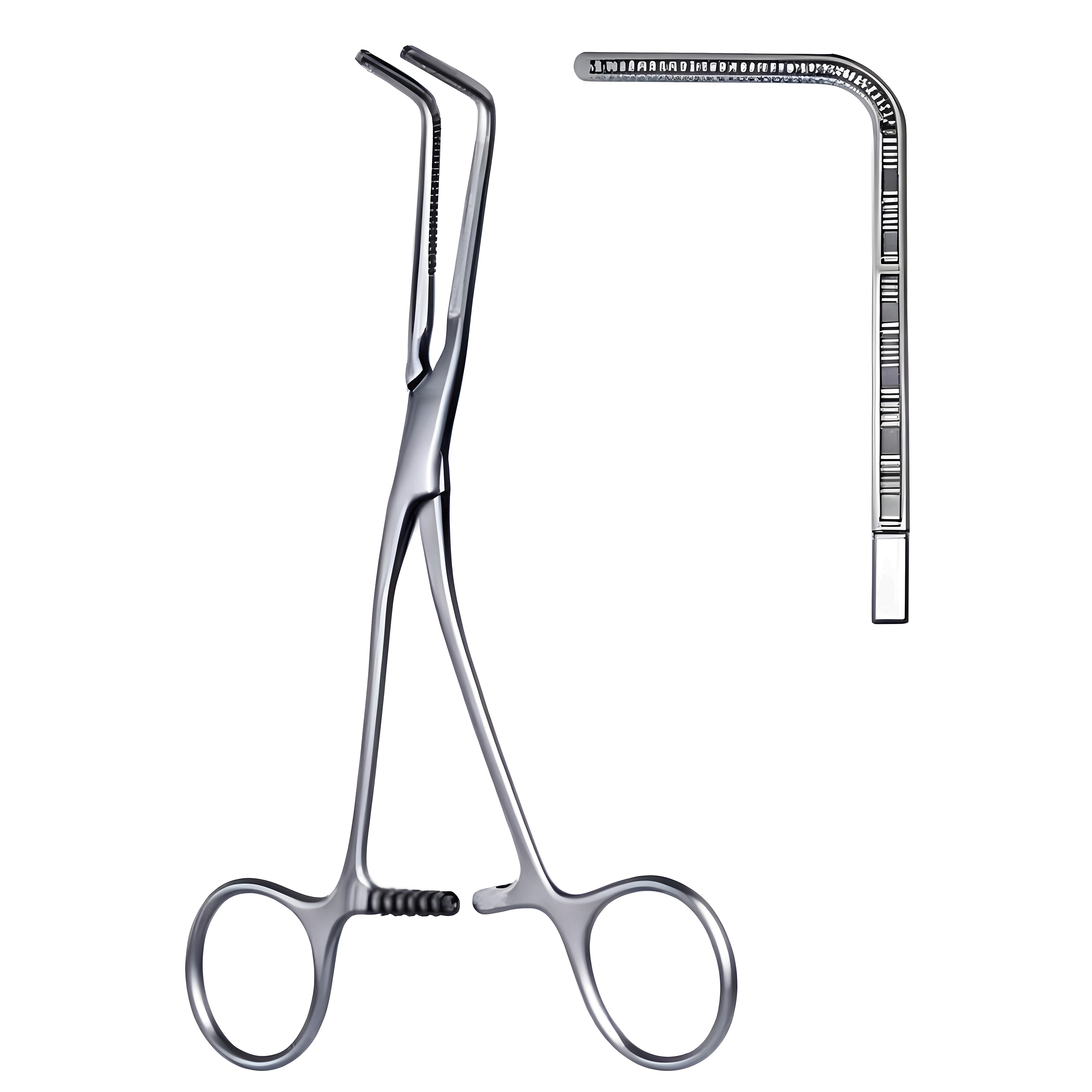 Husfeldt Atrauma Clamp 17cm DeBakey Bulldog Atraumatic Fcps 12cm