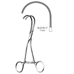DeBakey Atraumatic Blood Vessel Fcps 17cm