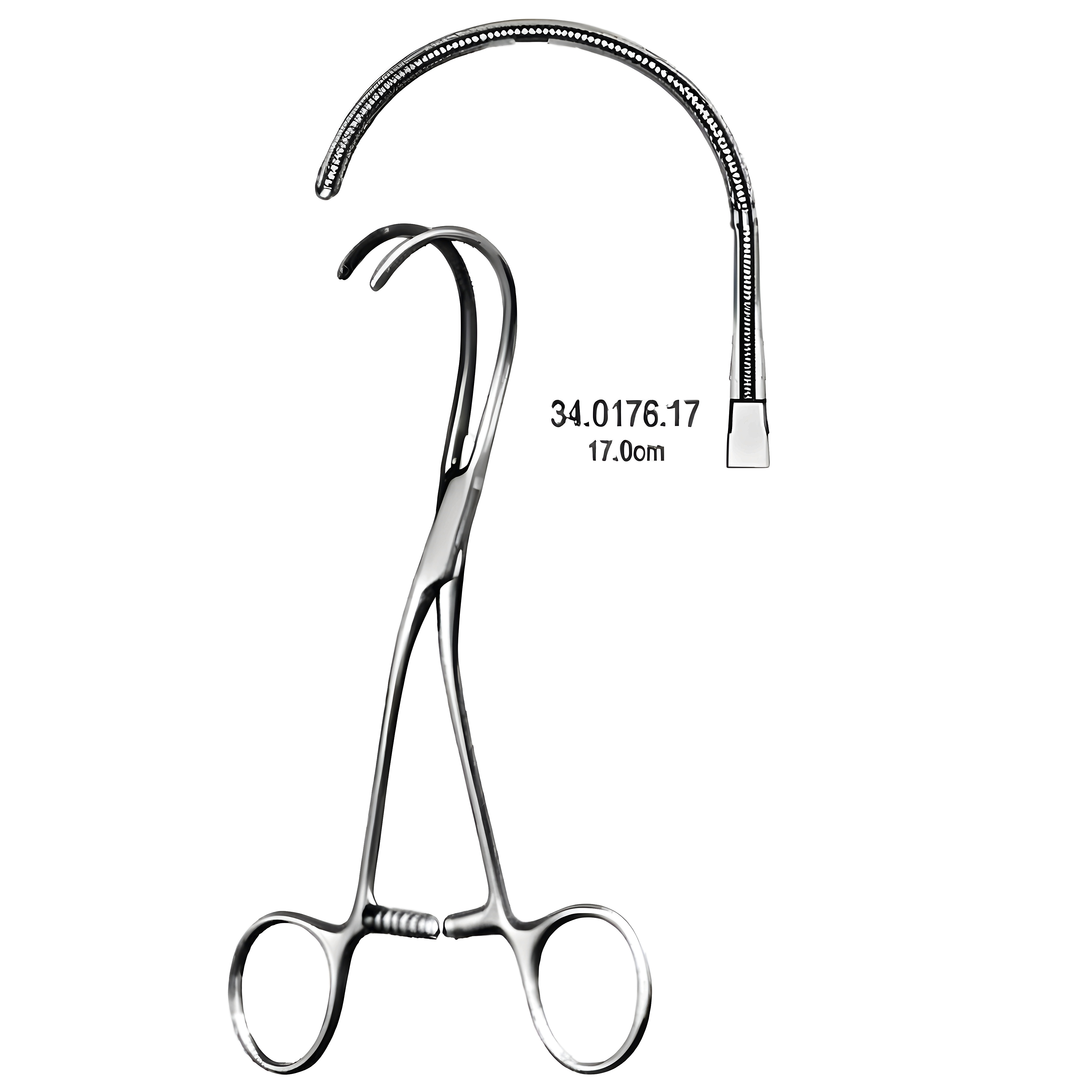 DeBakey Atraumatic Blood Vessel Fcps 17cm