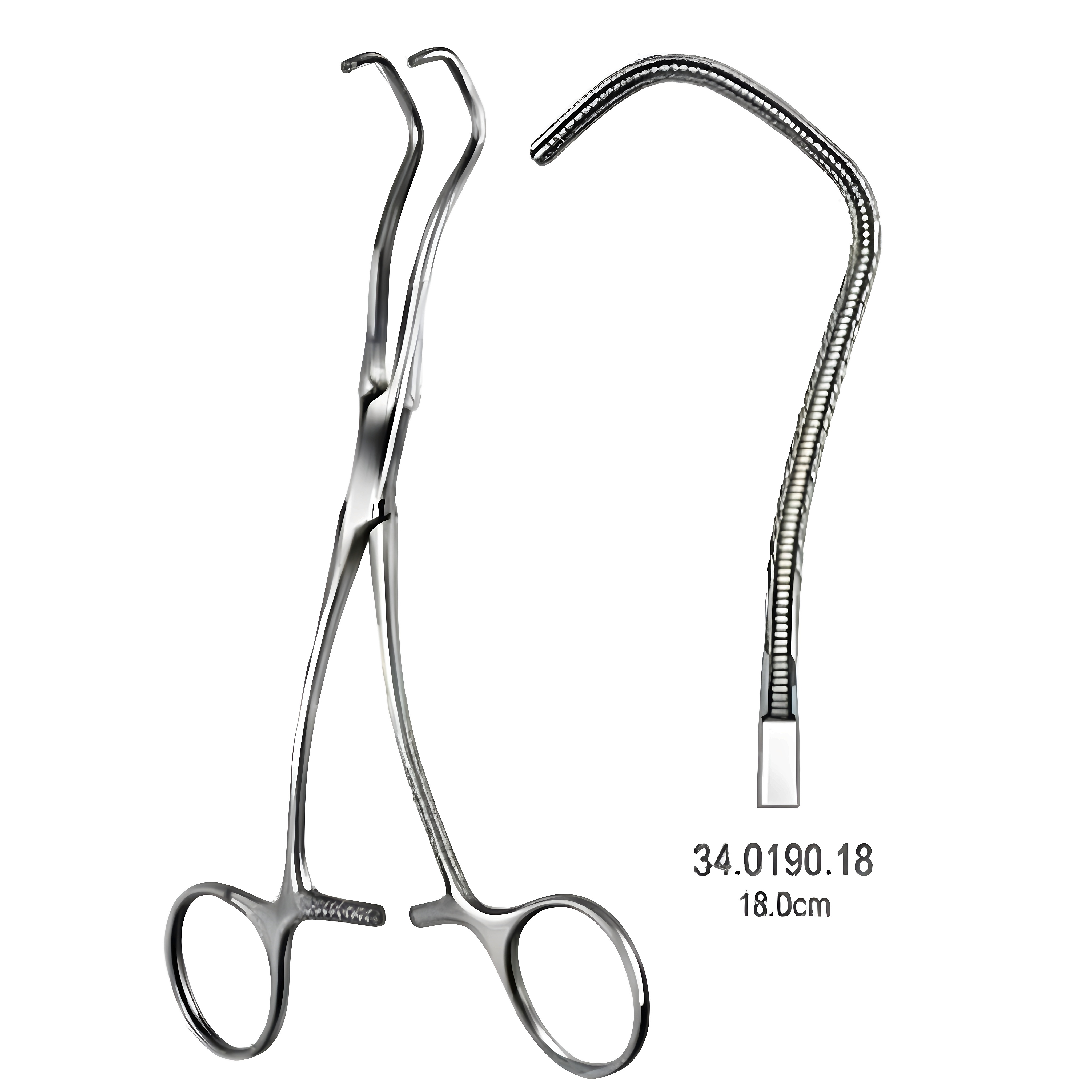 Derra DeBakey Atraumatic Fcps 18cm