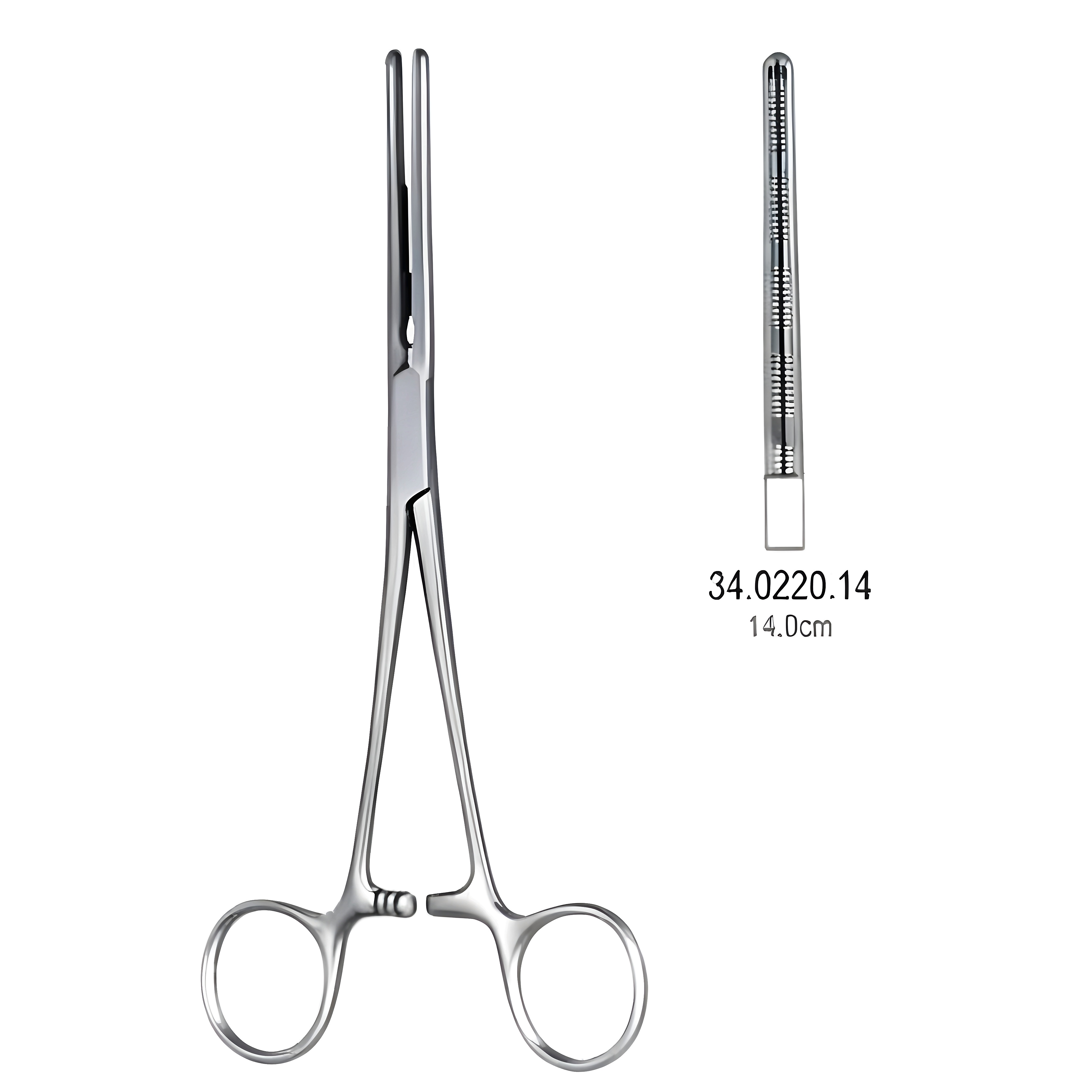 DeBakey Pean Atrauma Artery Fcps str 14cm