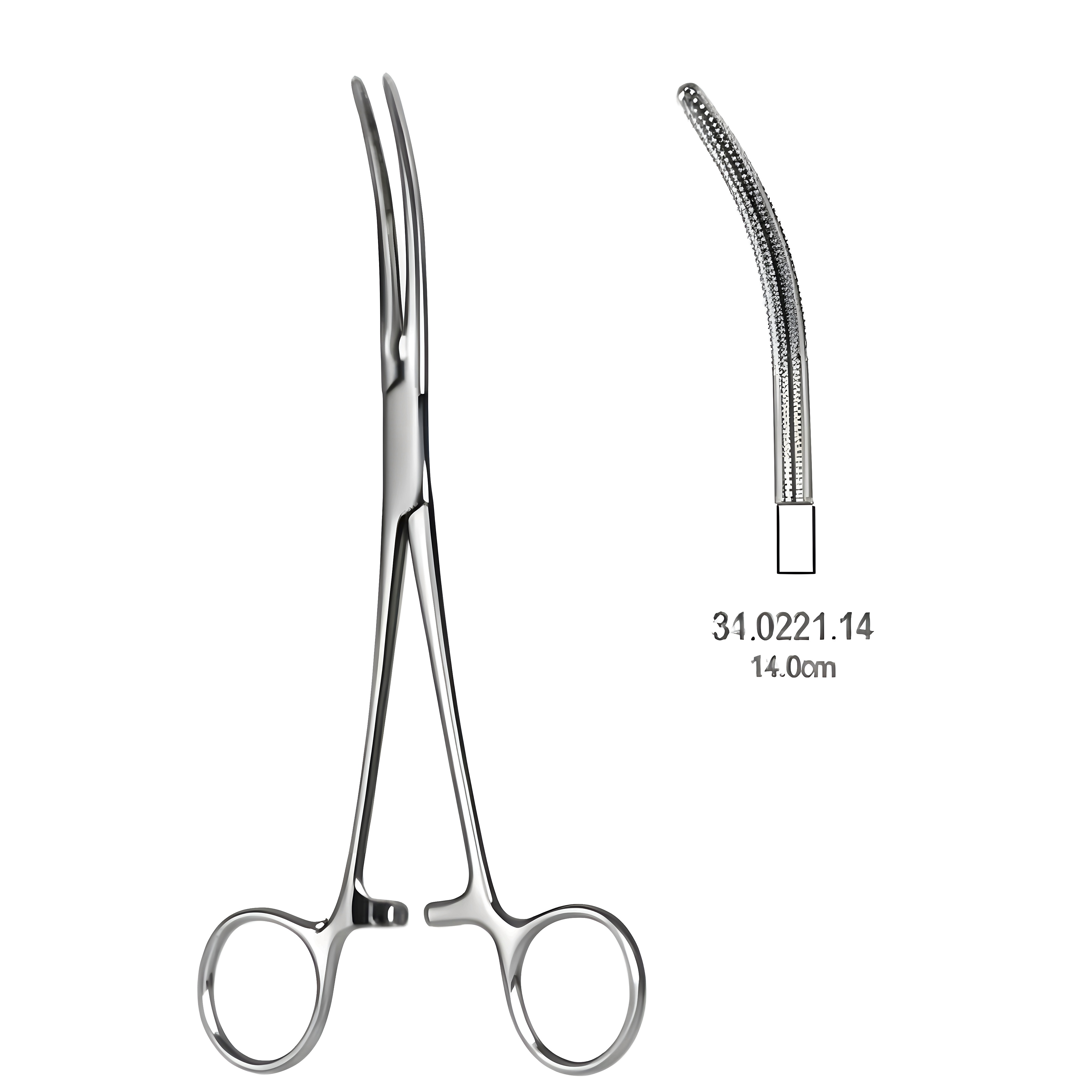 DeBakey Pean Atrauma Artery Fcps cvd 14cm