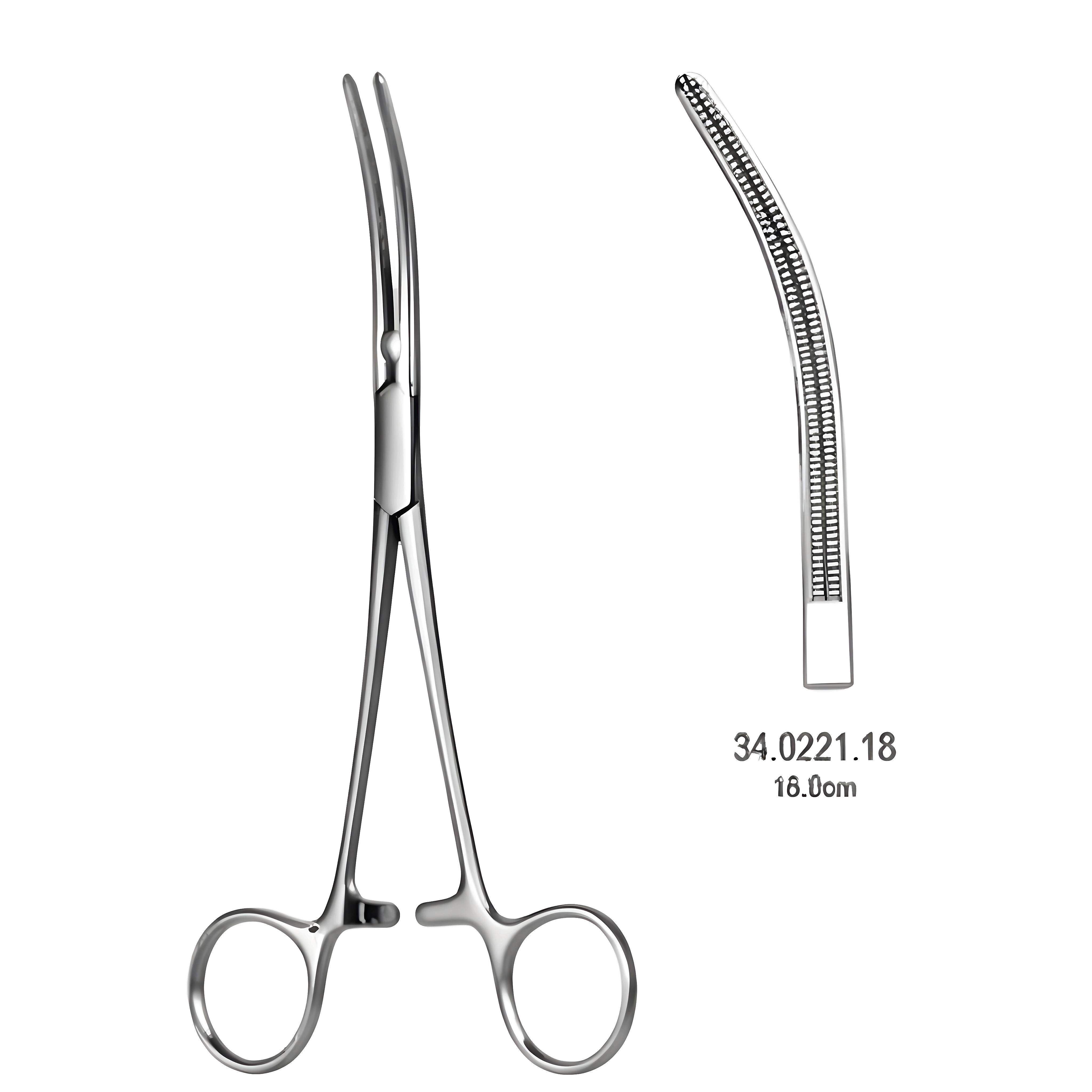 DeBakey Pean Atrauma Artery Fcps cvd 18cm