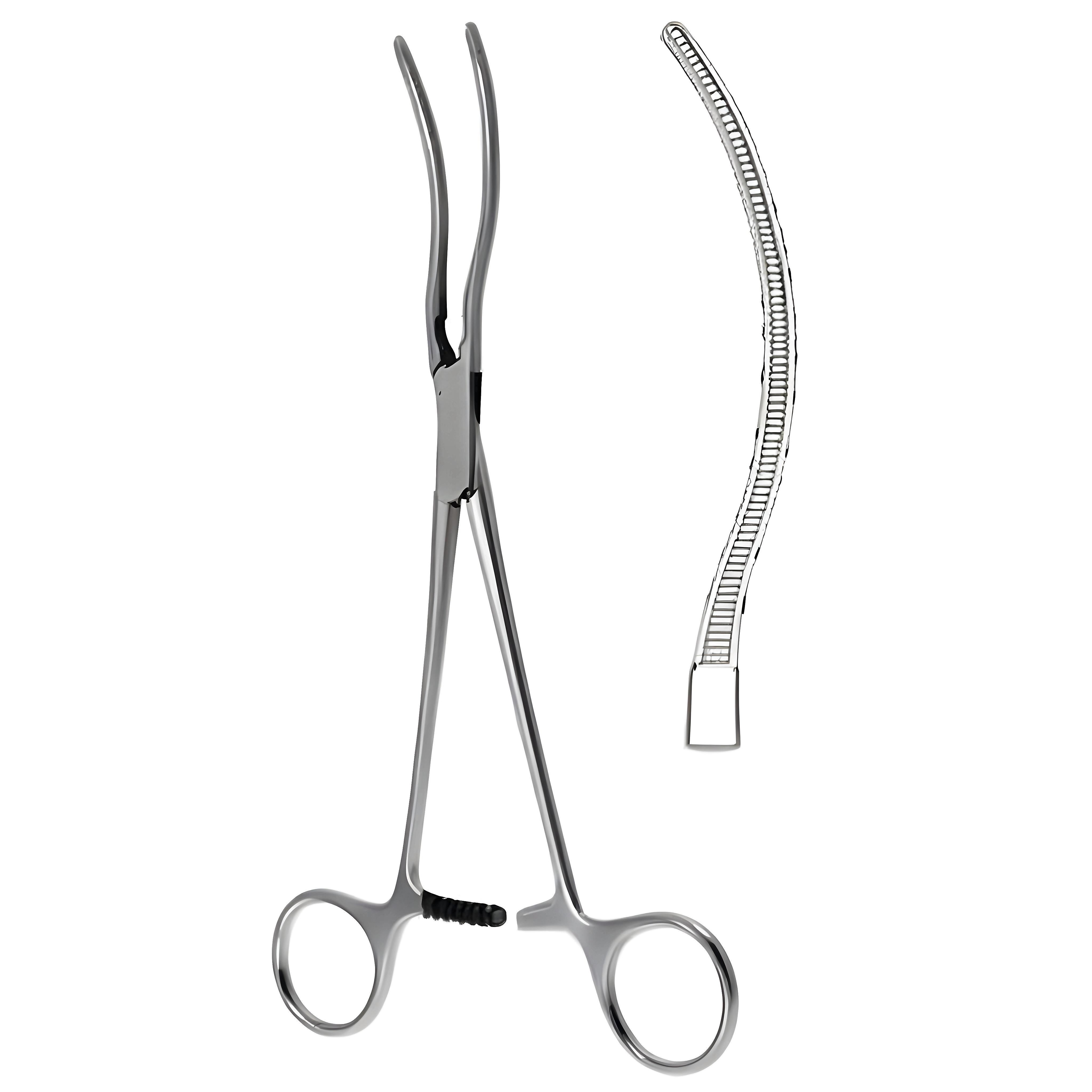 Potts/Glover Atrauma Fcps spoon shaped 22cm