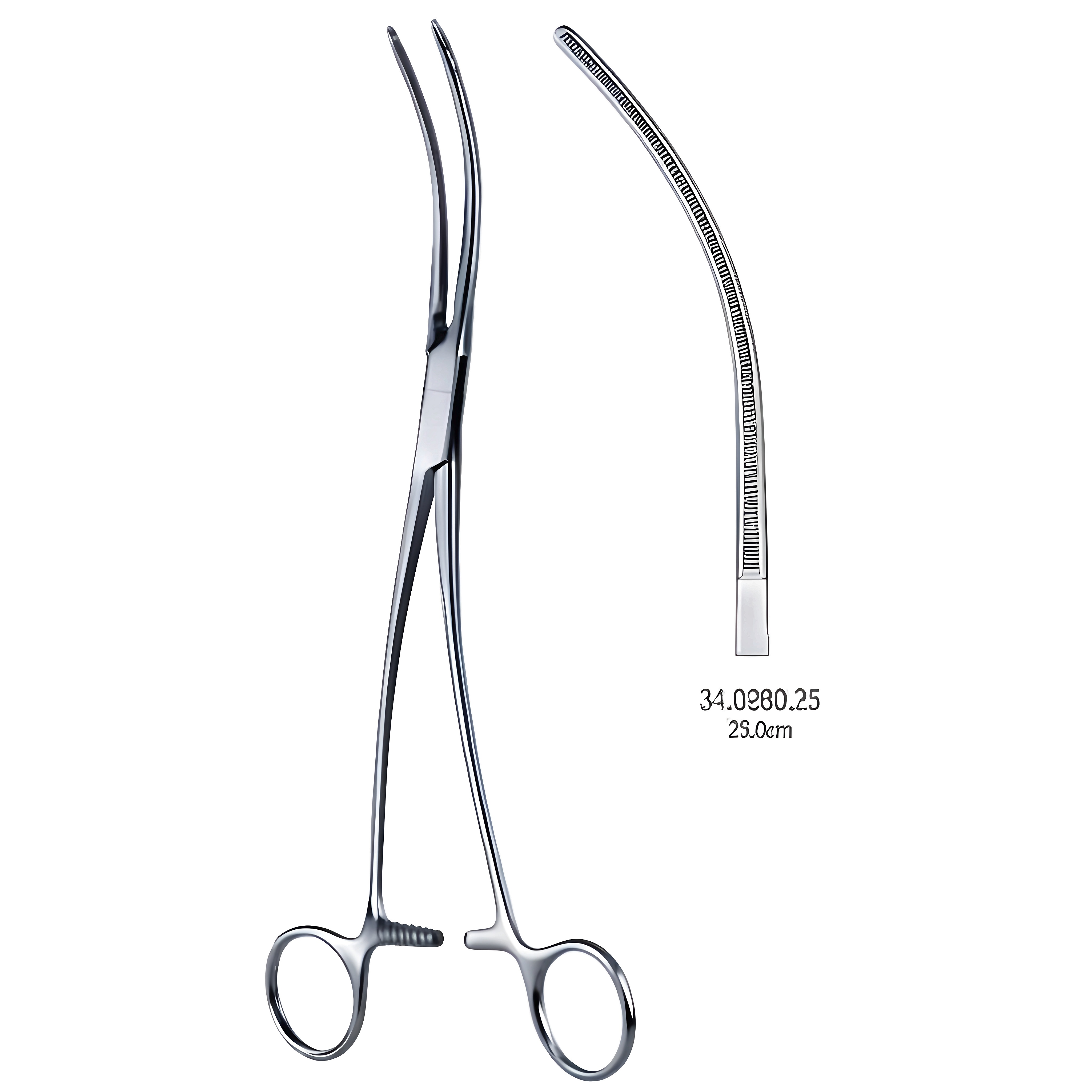 DeBakey Bahnson Aortic Aneurysm Clamp 25cm