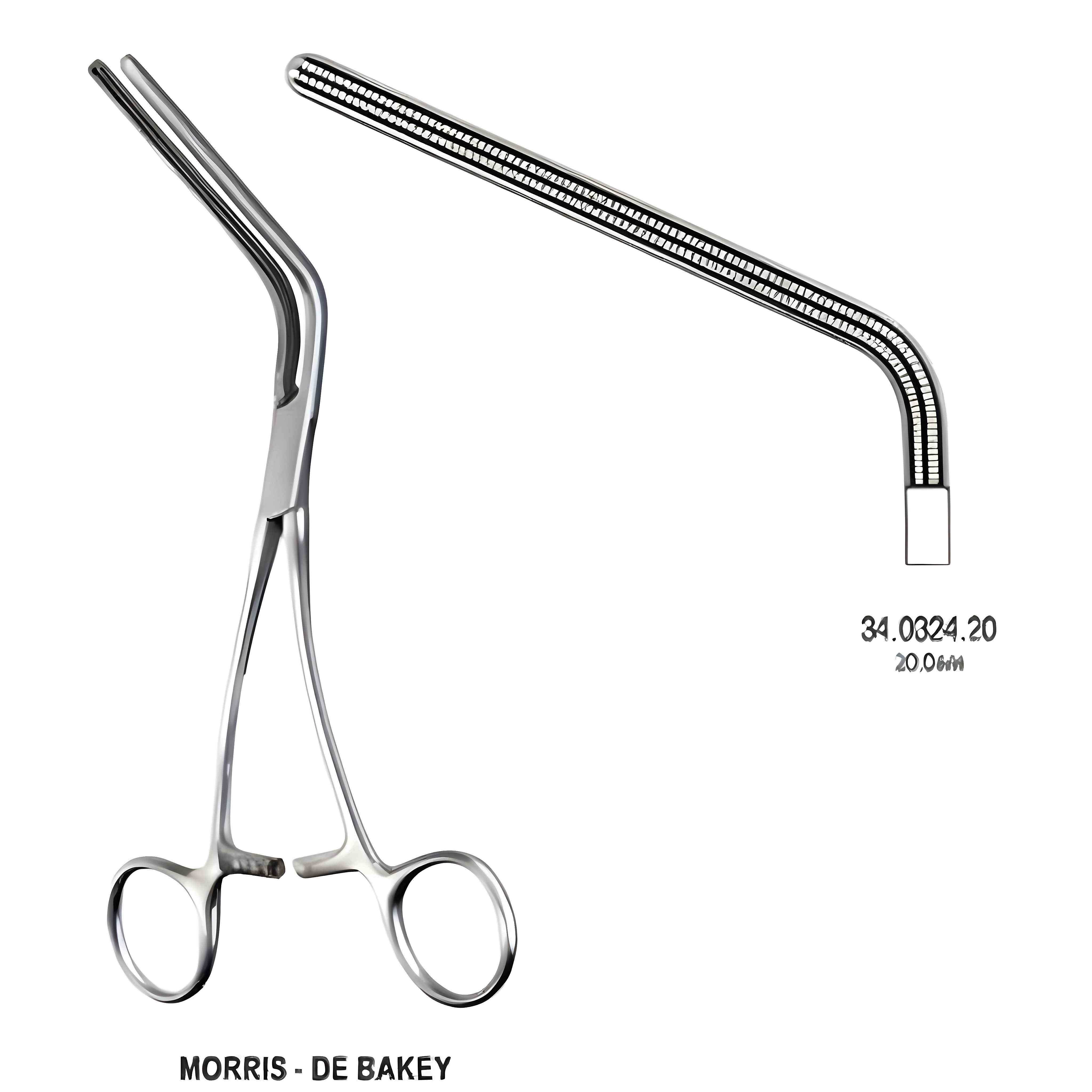 DeBakey-Morris Aortic Clamp Atrauma 20cm