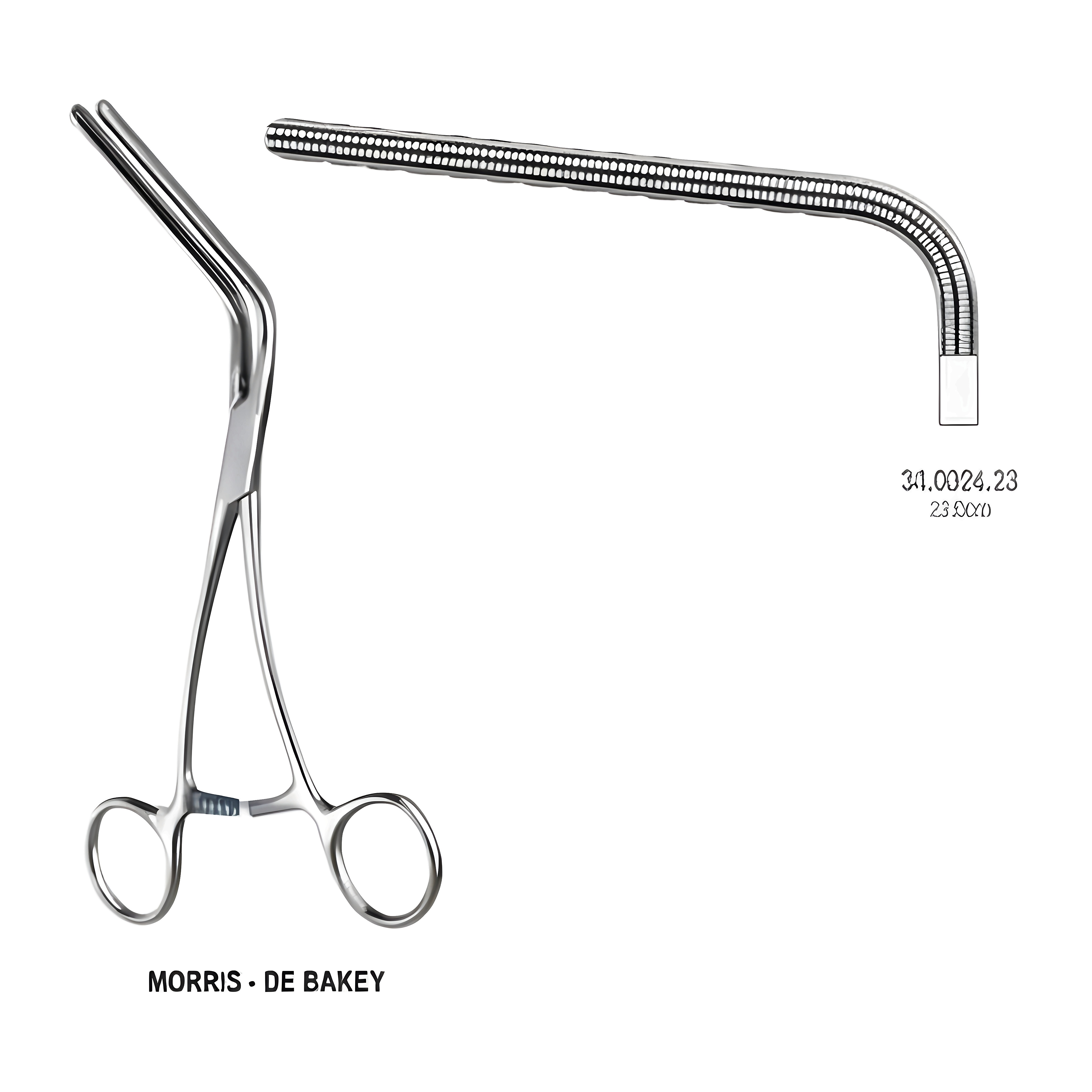 DeBakey-Morris Aortic Clamp Atrauma 23cm