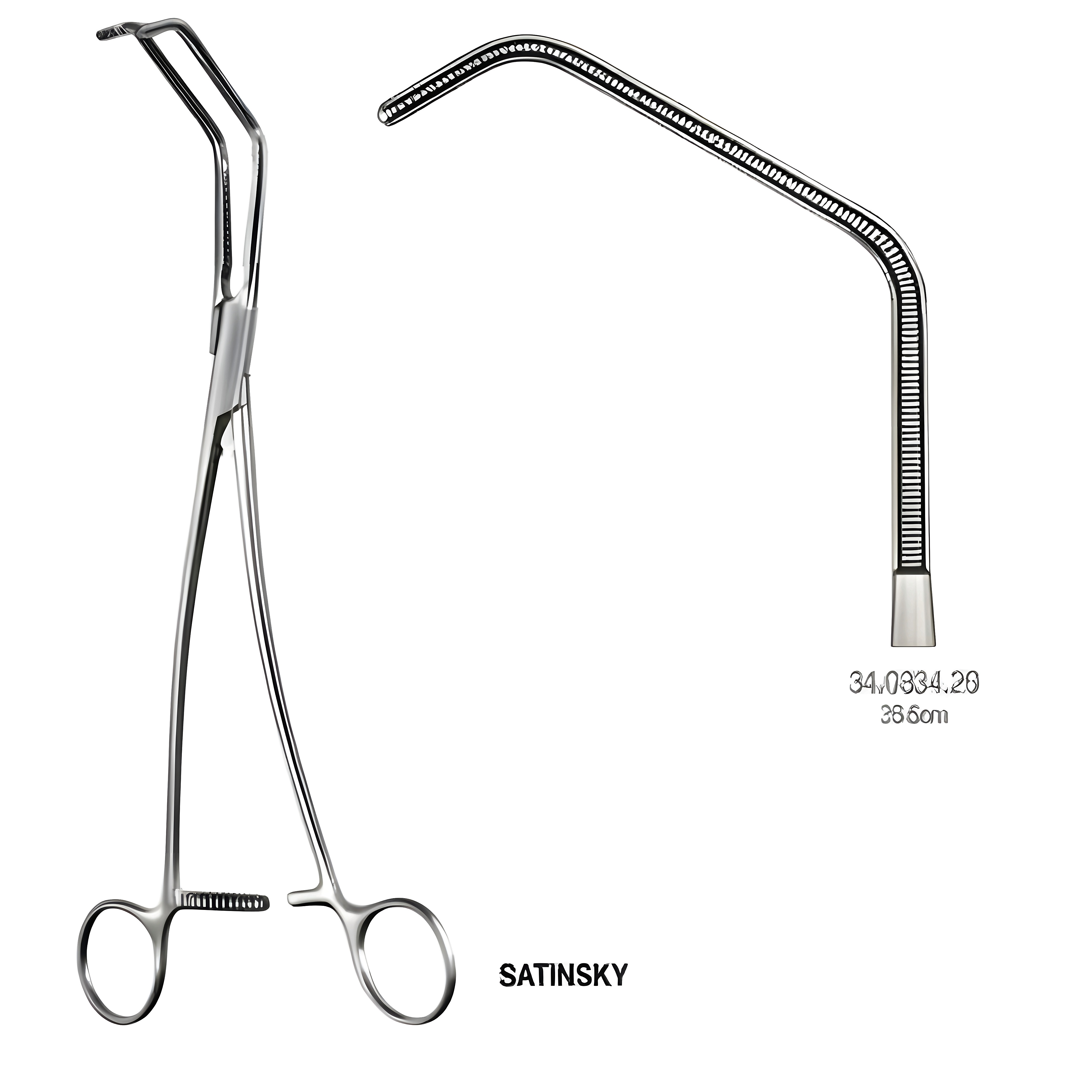 Satinsky Vena Cava Atraumatic Fcps 26.5cm