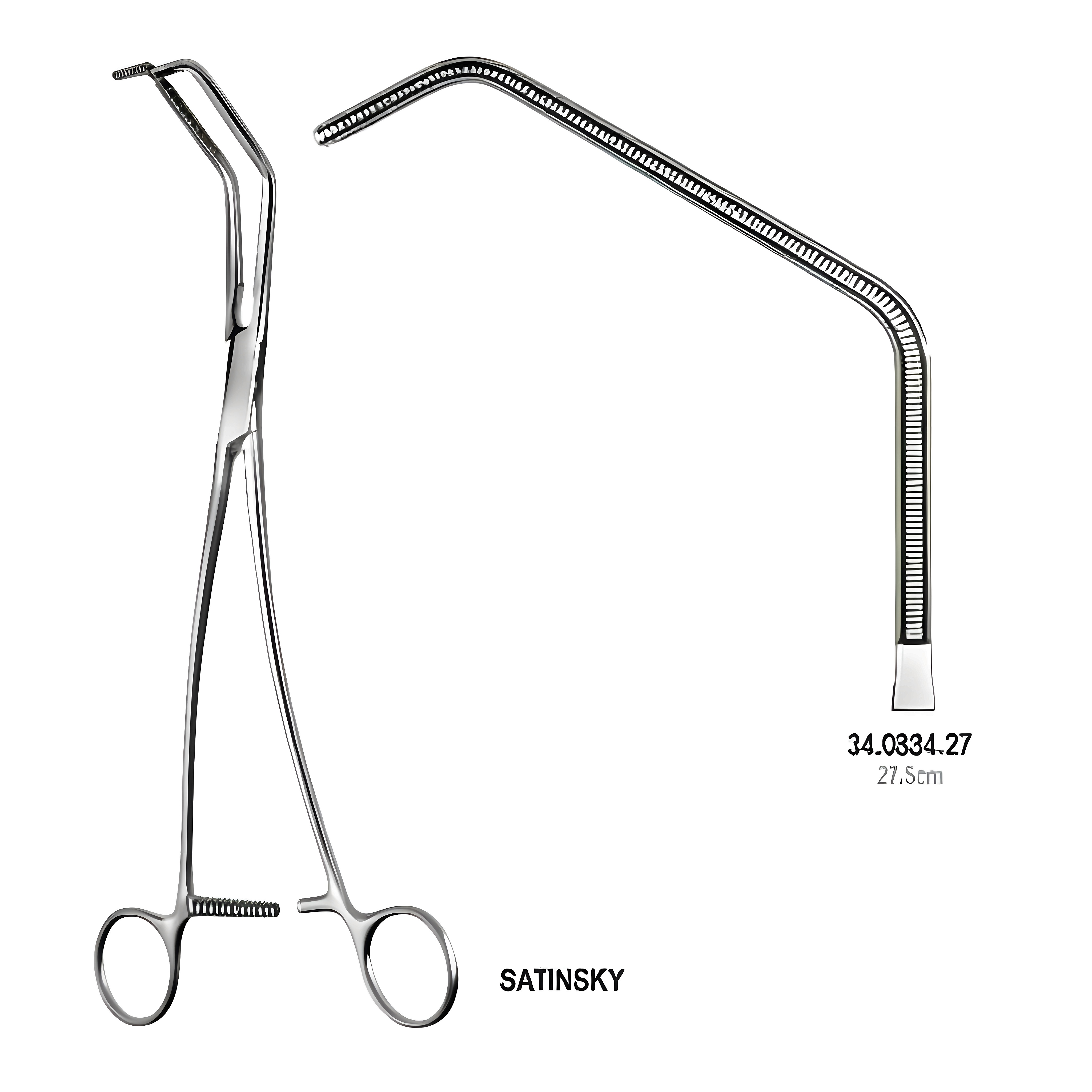 Satinsky Vena Cava Atraumatic Fcps 27.5cm