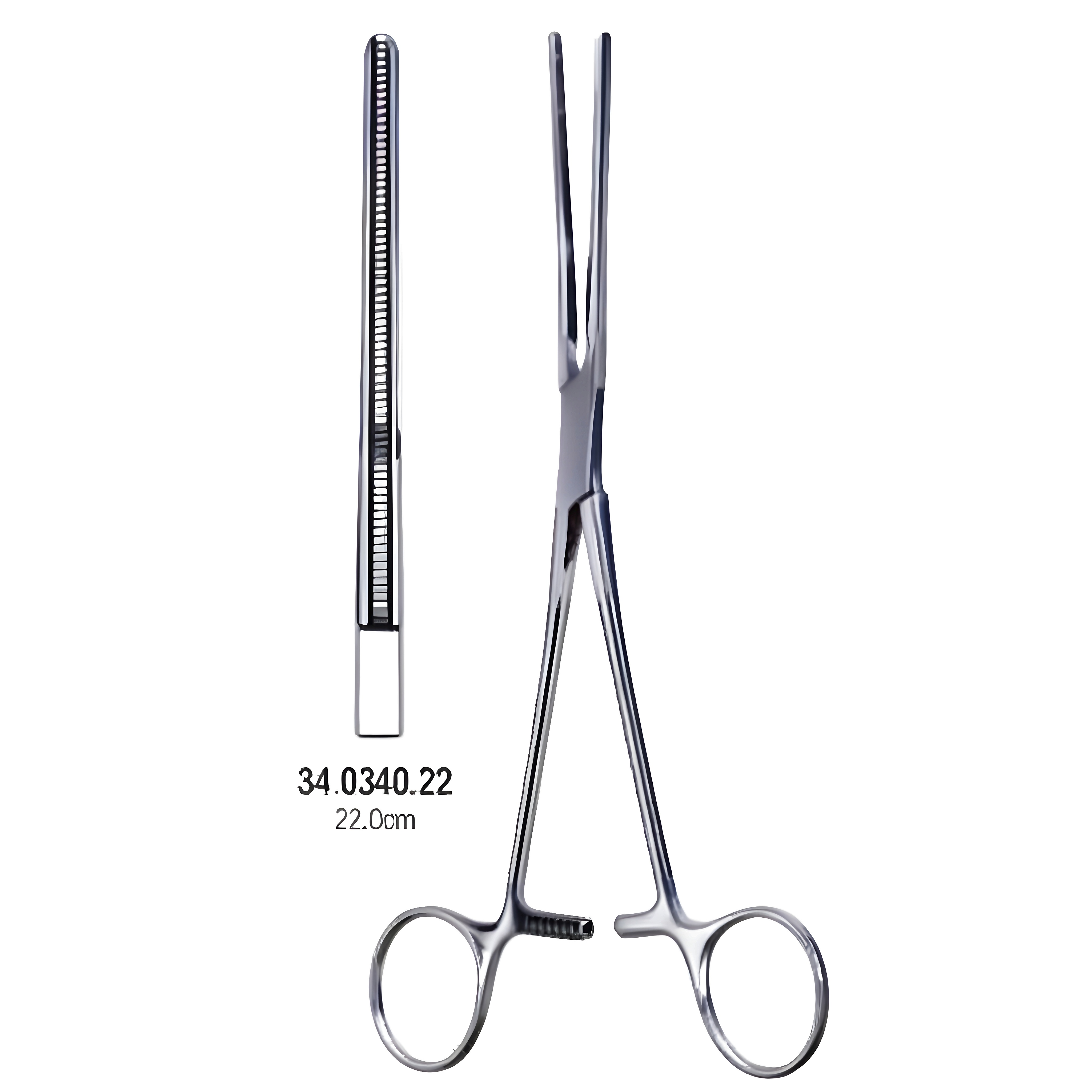 Potts Coarctation Fcps Atraumatic str 22cm