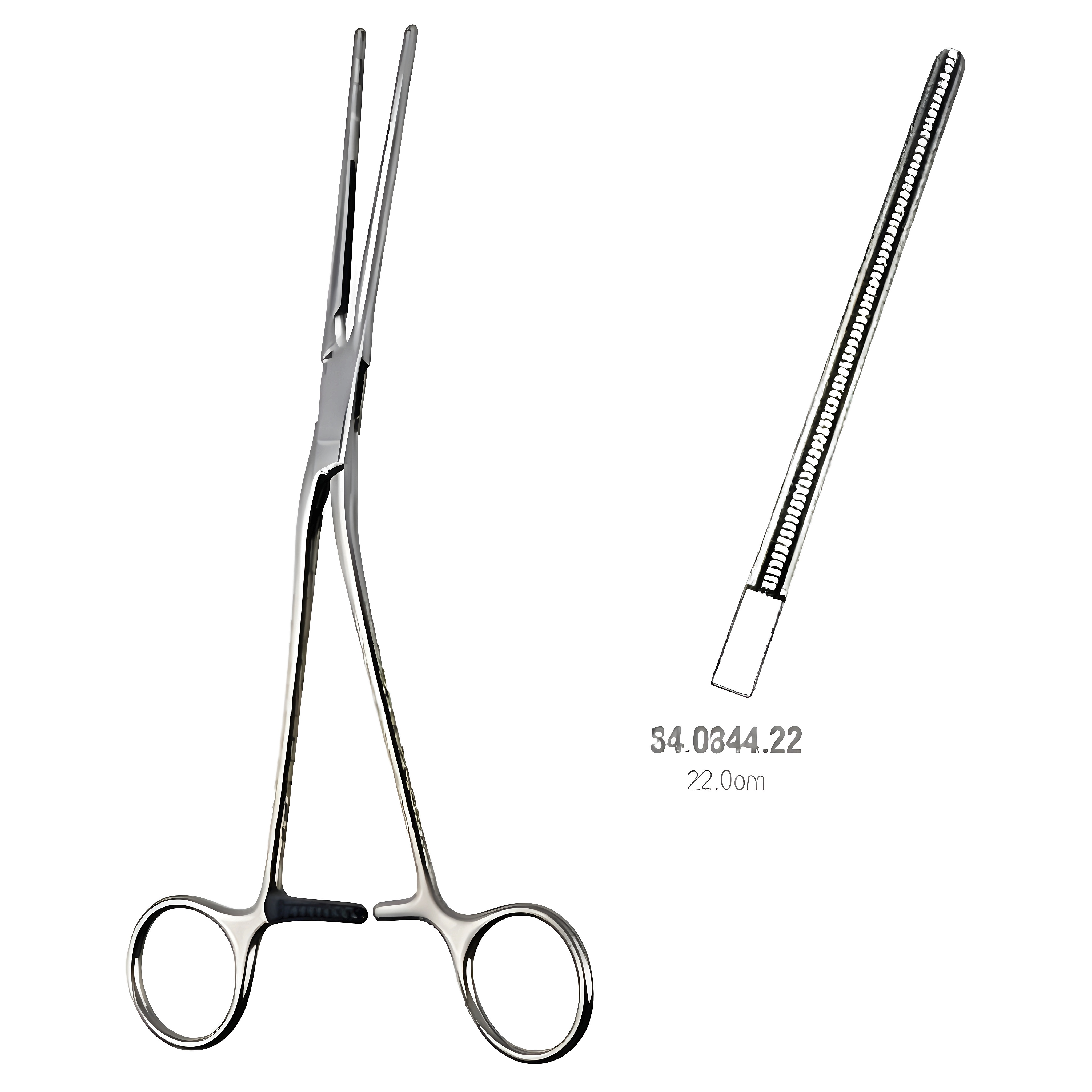 Potts Coarctation Fcps Atraumatic 22cm