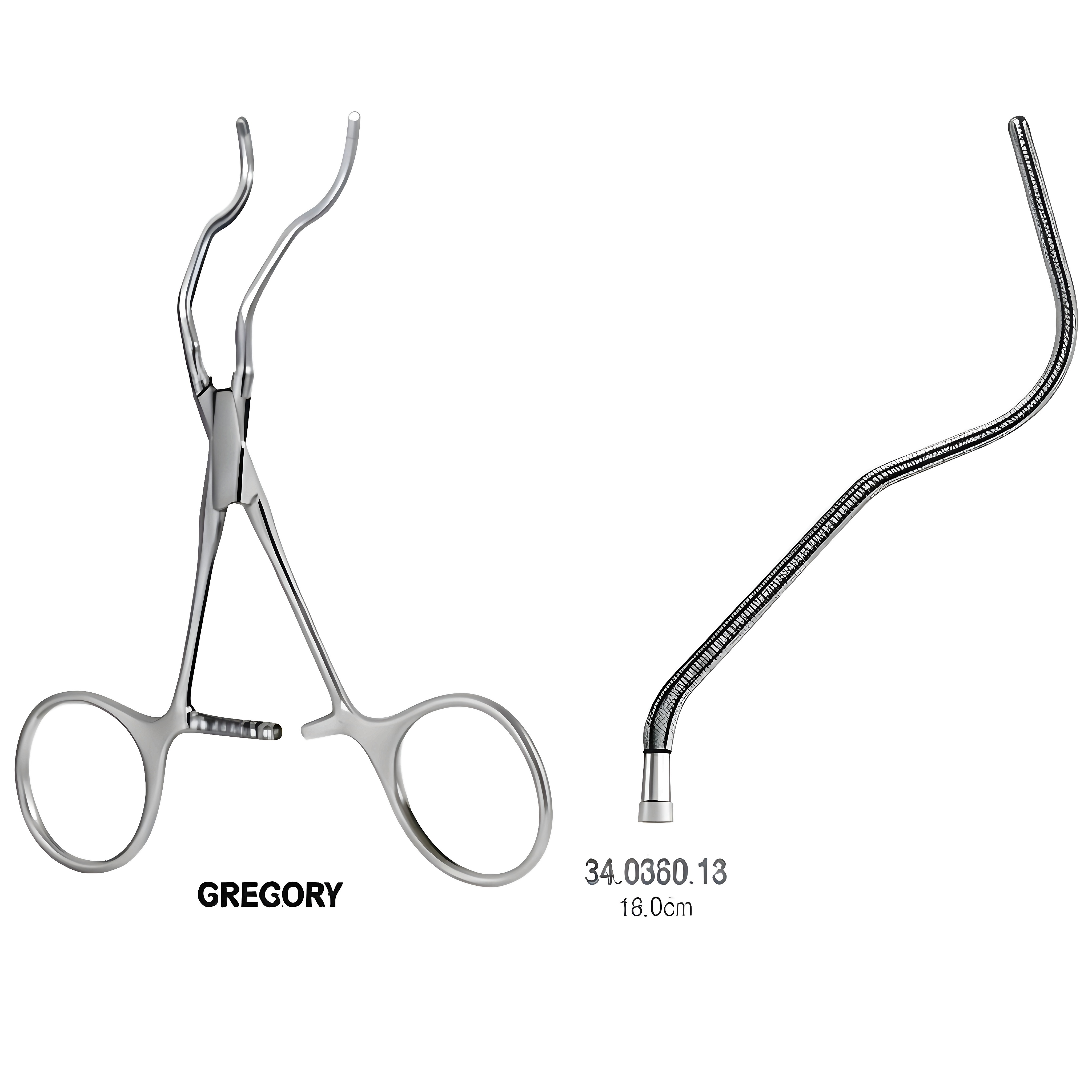 Gregory Atrauma Profunda Clamp 18cm