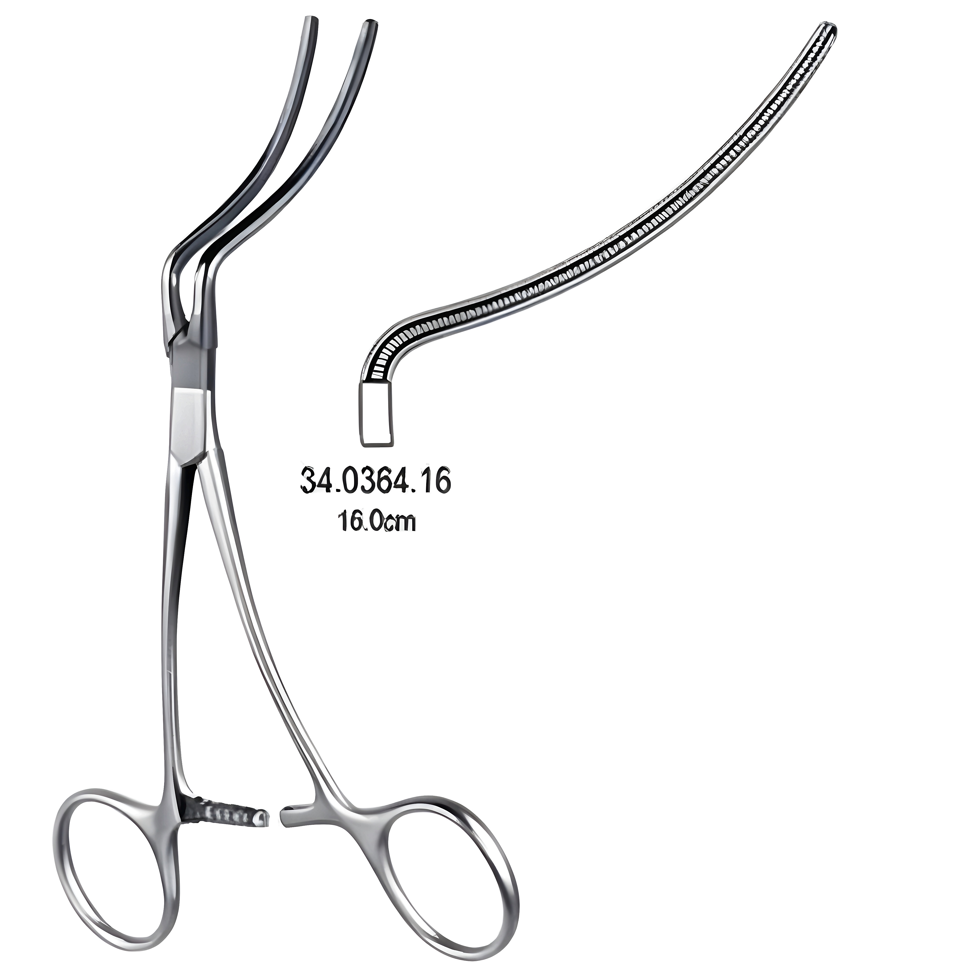 Martin Peripheral Vascular Clamp 16cm