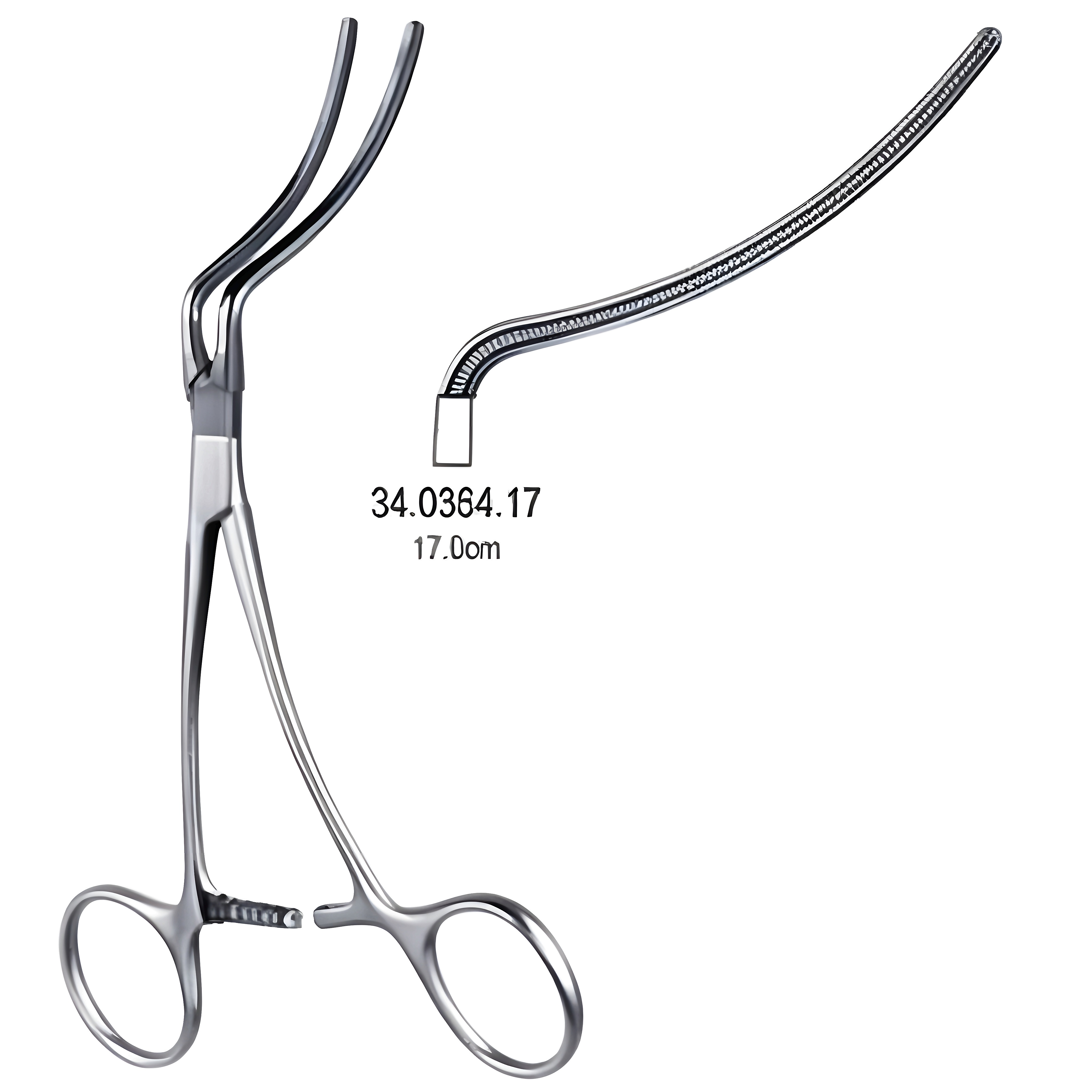 Martin Peripheral Vascular Clamp 17cm