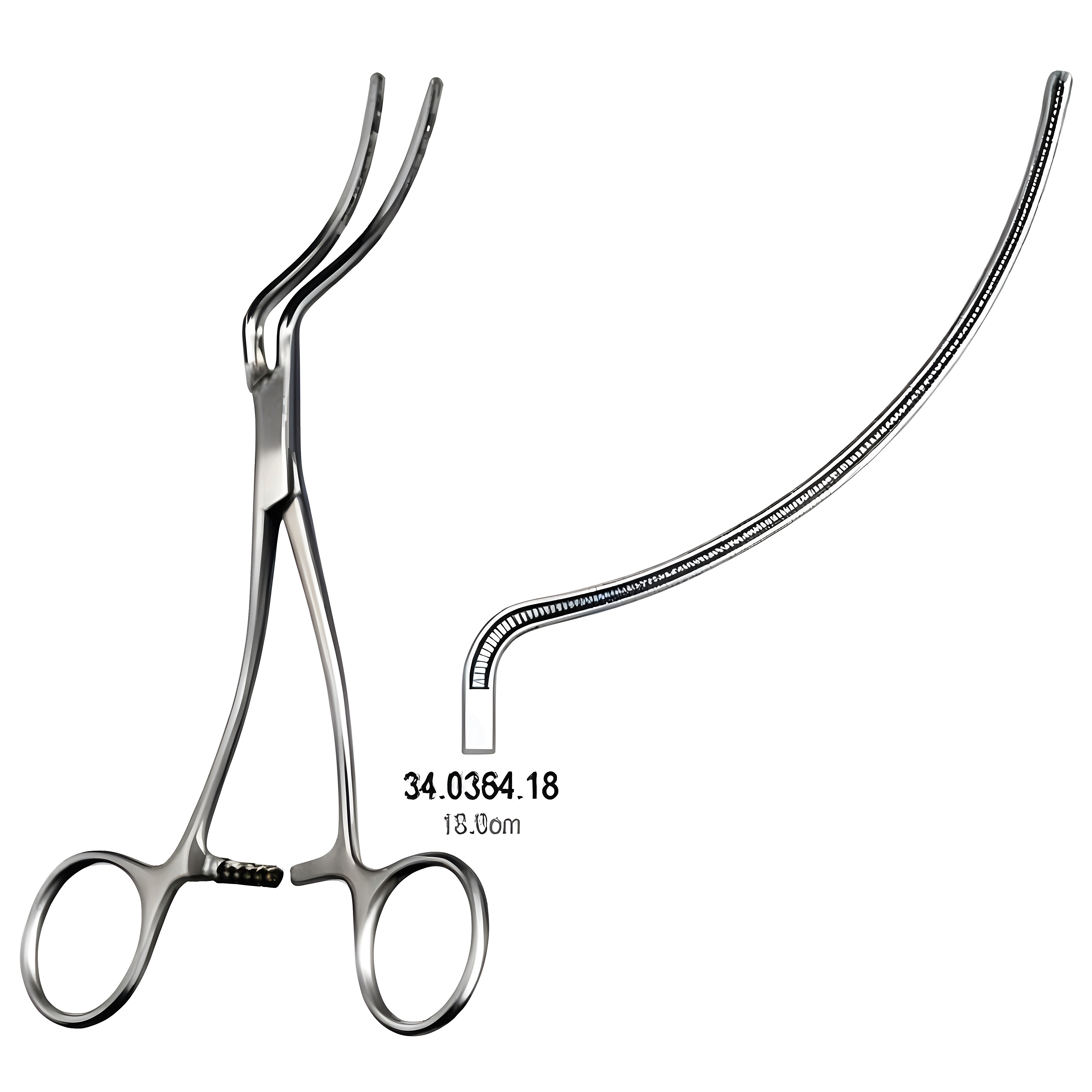 Martin Peripheral Vascular Clamp 18cm