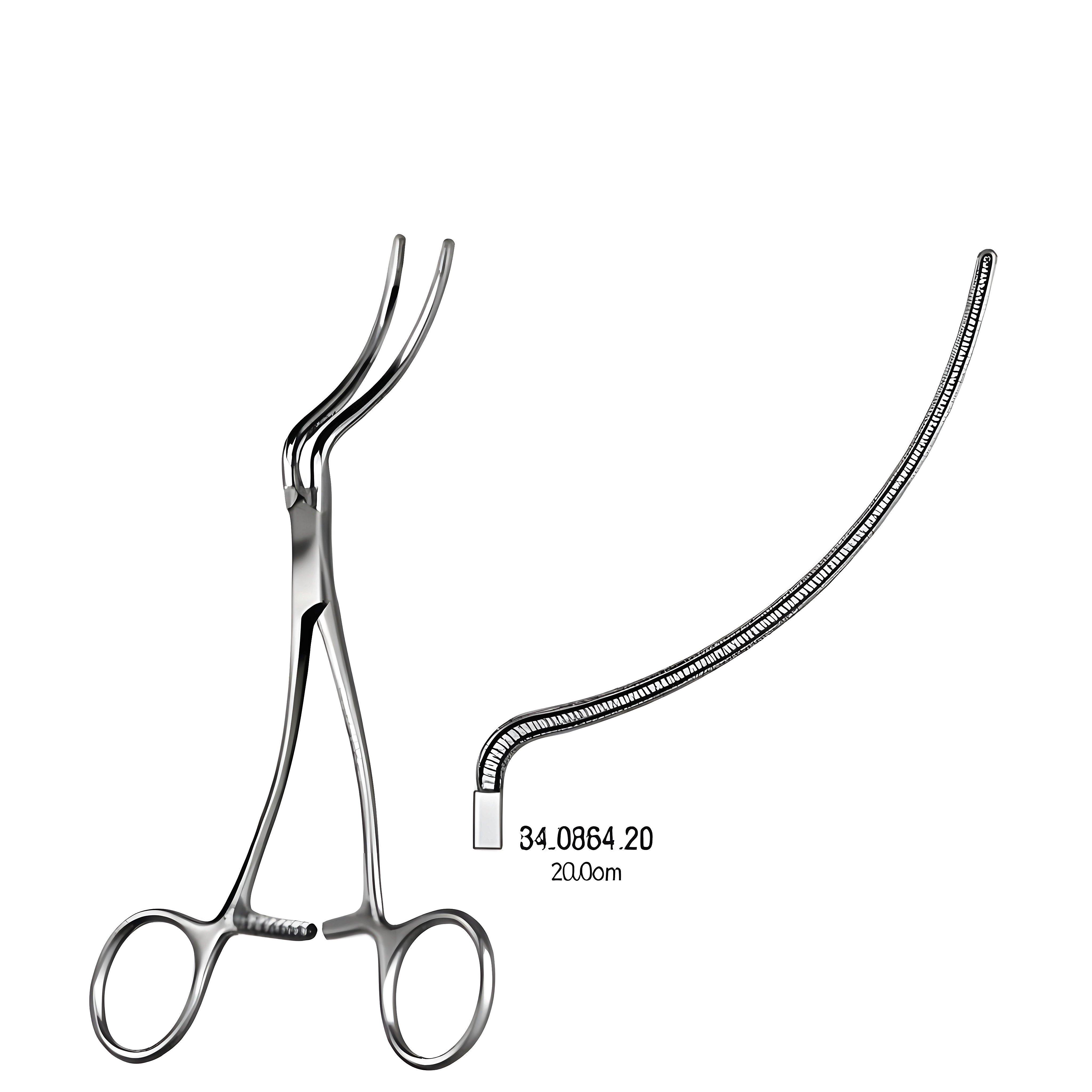 Martin Peripheral Vascular Clamp 20cm