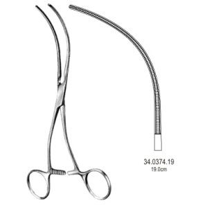 Debakey Peripheral Vascular Clamp S, cvd 19cm