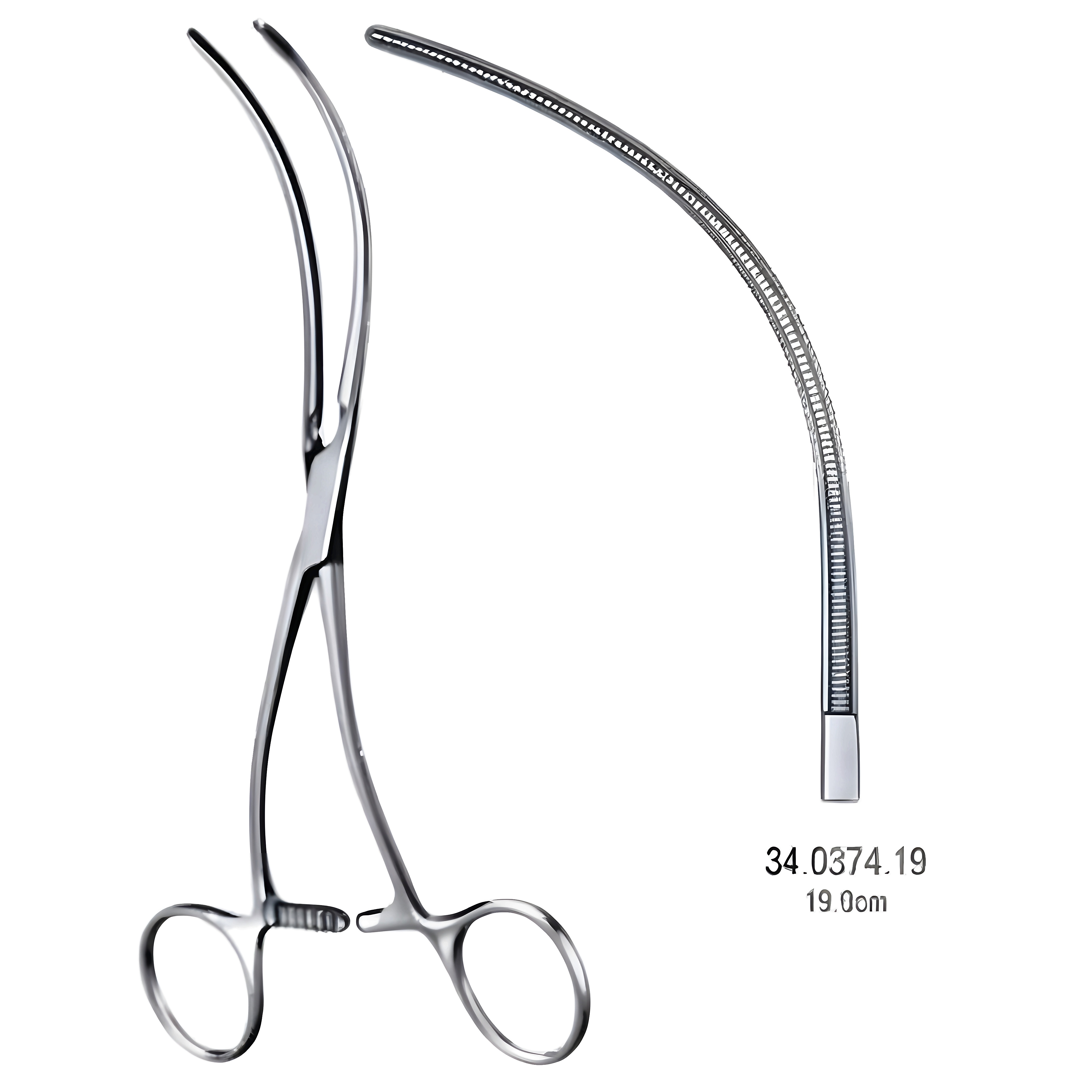 Debakey Peripheral Vascular Clamp S, cvd 19cm